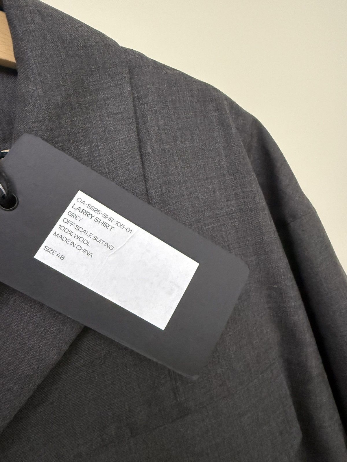 Omar Afridi omar afridi LARRY SHIRT / OFF SCALE SUITING Size US M / EU 48-50 / 2 - 6 Thumbnail