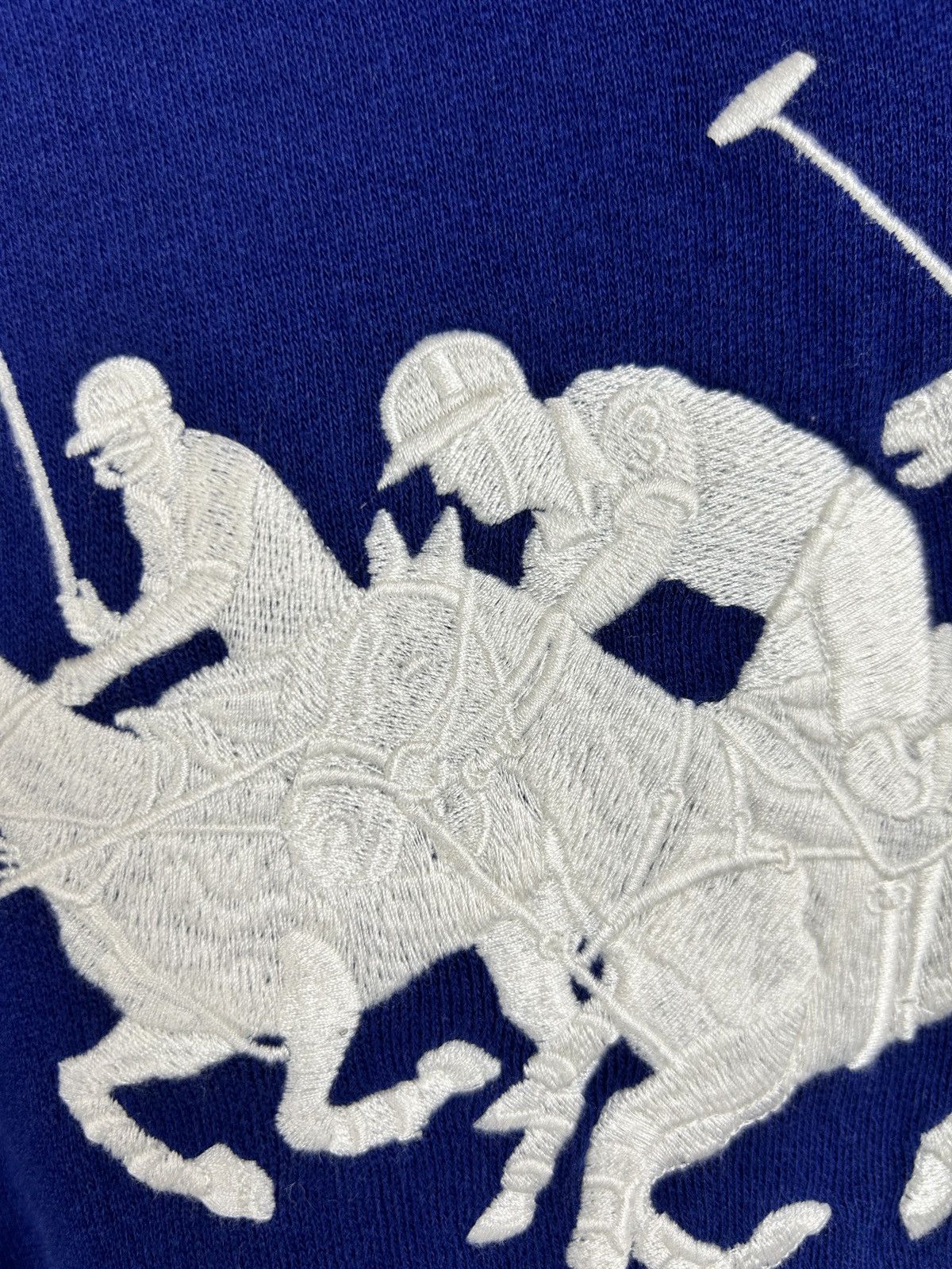 Polo Ralph Lauren Polo Ralph Lauren Embroidered Triple Pony Sweatshirt Size L Size L / US 10 / IT 46 - 3 Thumbnail