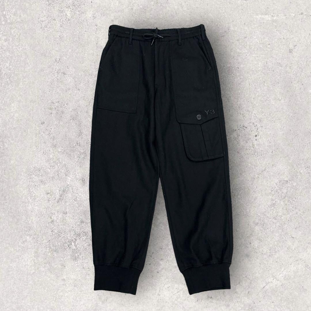 Yohji Yamamoto yohji yamamoto pour homme Y3 embroidered logo sweatpants Size US 29 - 2 Thumbnail