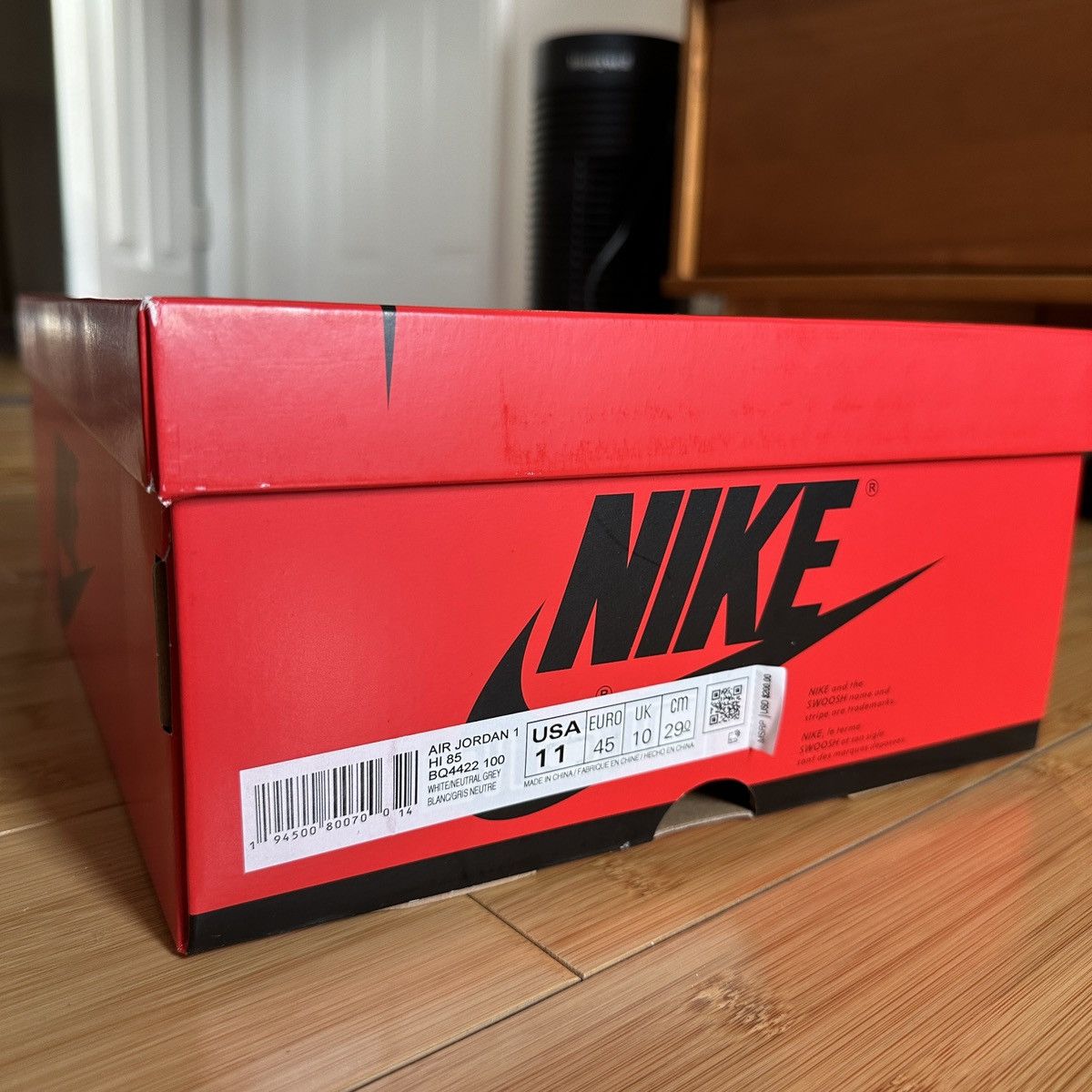 Jordan Brand Jordan 1 Retro Hi ‘85 Neutral Grey Size US 11 / EU 44 - 10 Thumbnail