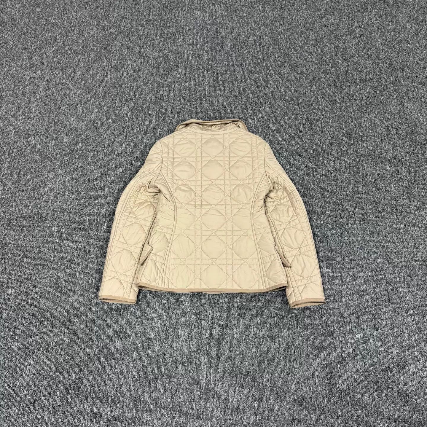 Dior Dior Beige Quilted Bee Embroidery Cotton Jacket 36 99New Size XS / US 0-2 / IT 36-38 - 2 Thumbnail