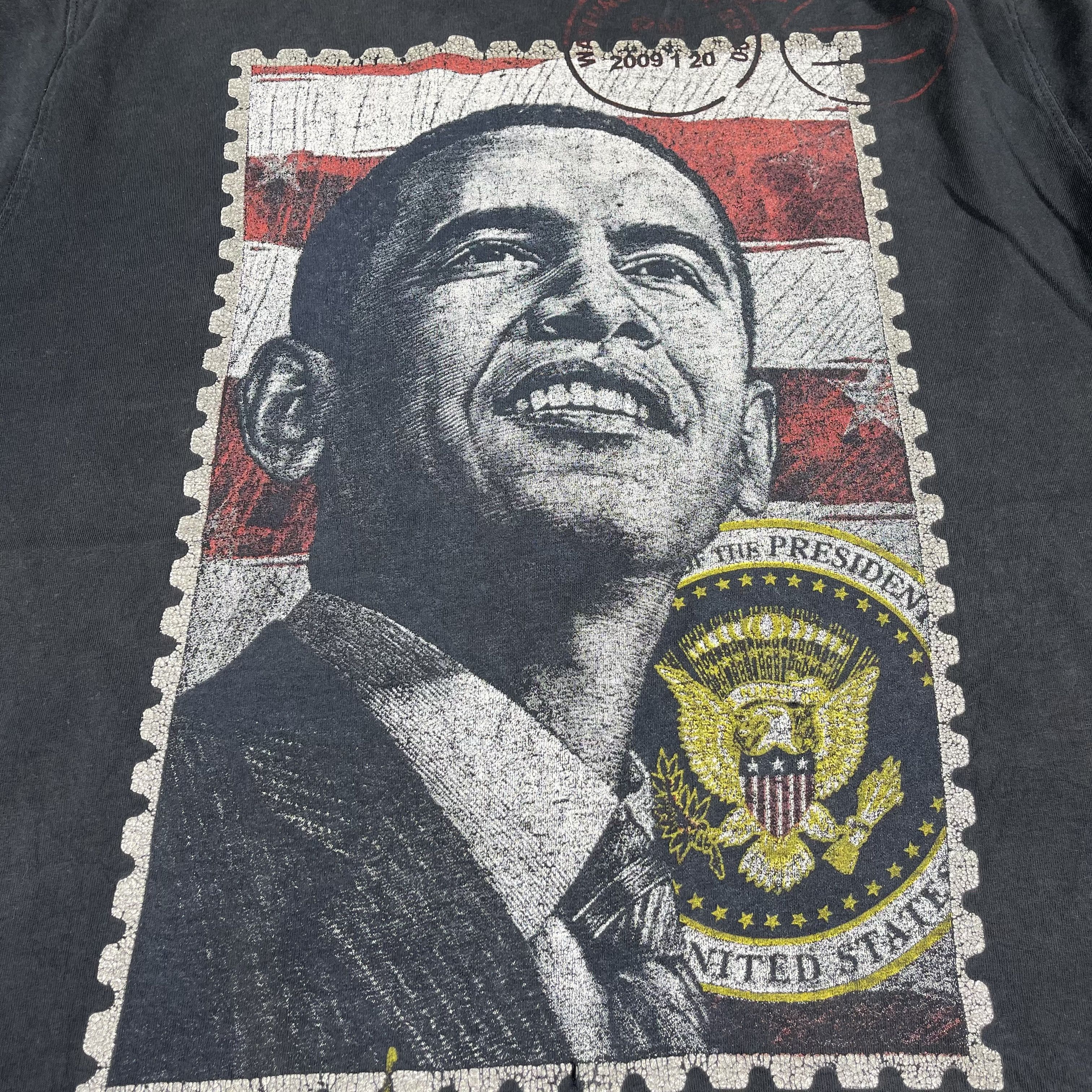 Other President Barack Obama Distresed T-shirt Size US L / EU 52-54 / 3 - 3 Thumbnail