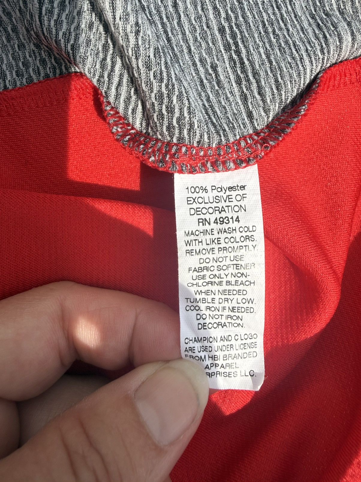 Champion Champion Ole Miss Rebels Hooded Top Shirt Mississippi Size US XL / EU 56 / 4 - 11 Thumbnail