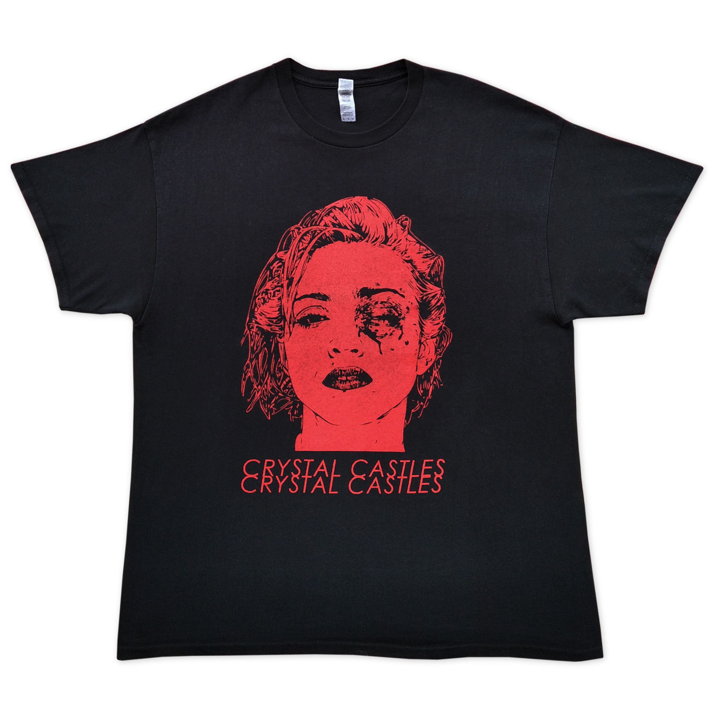 Crystal Castles 2017 Russia Tour Tシャツ Band Tees × Vintage CRYSTAL CASTLES 