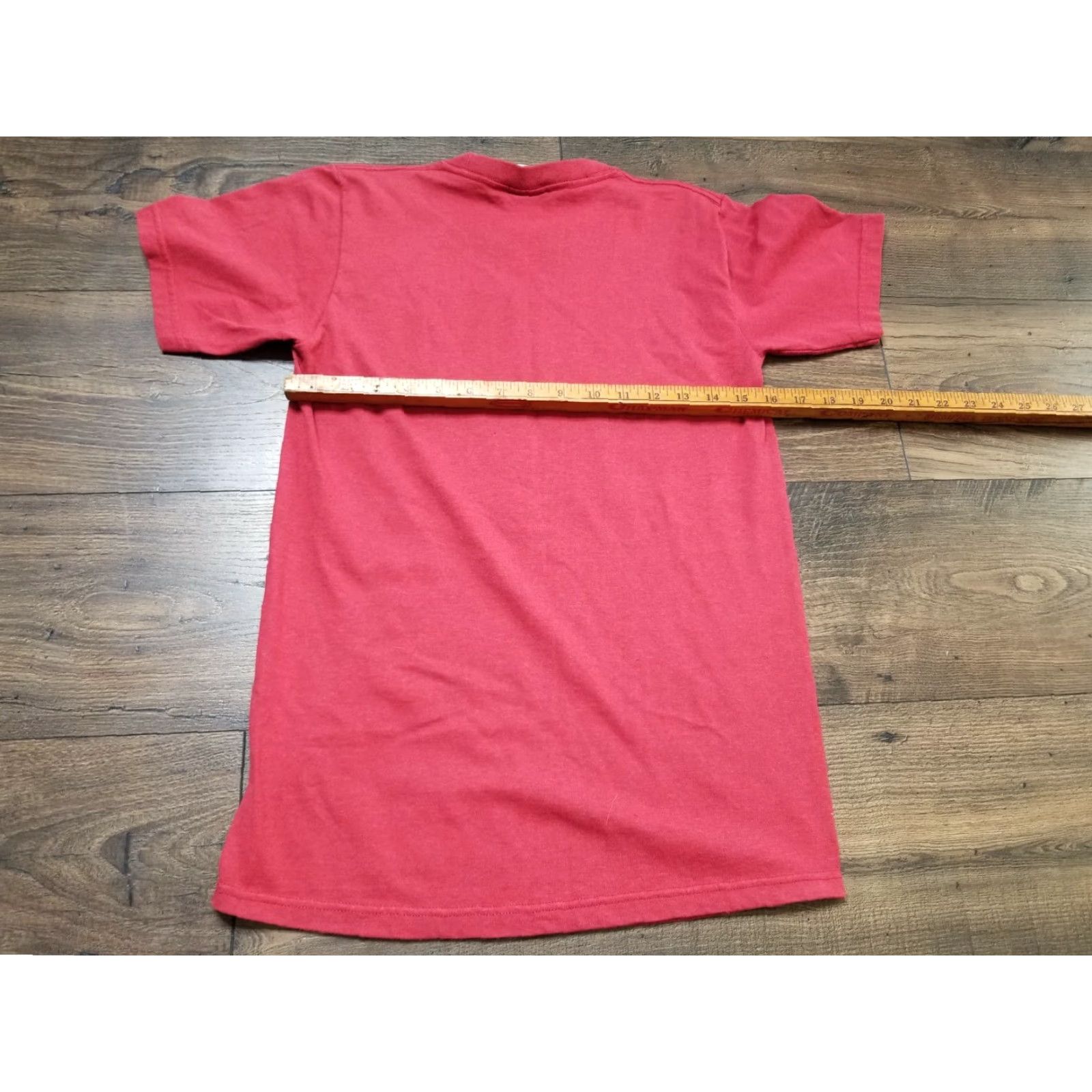 Ecco Vintage Eco T-Shirt Mammoth Cave Kentucky National Park Camp Bat Short Sleeve Crew Red S Adult Mens Medium Men Size US S / EU 44-46 / 1 - 2 Thumbnail