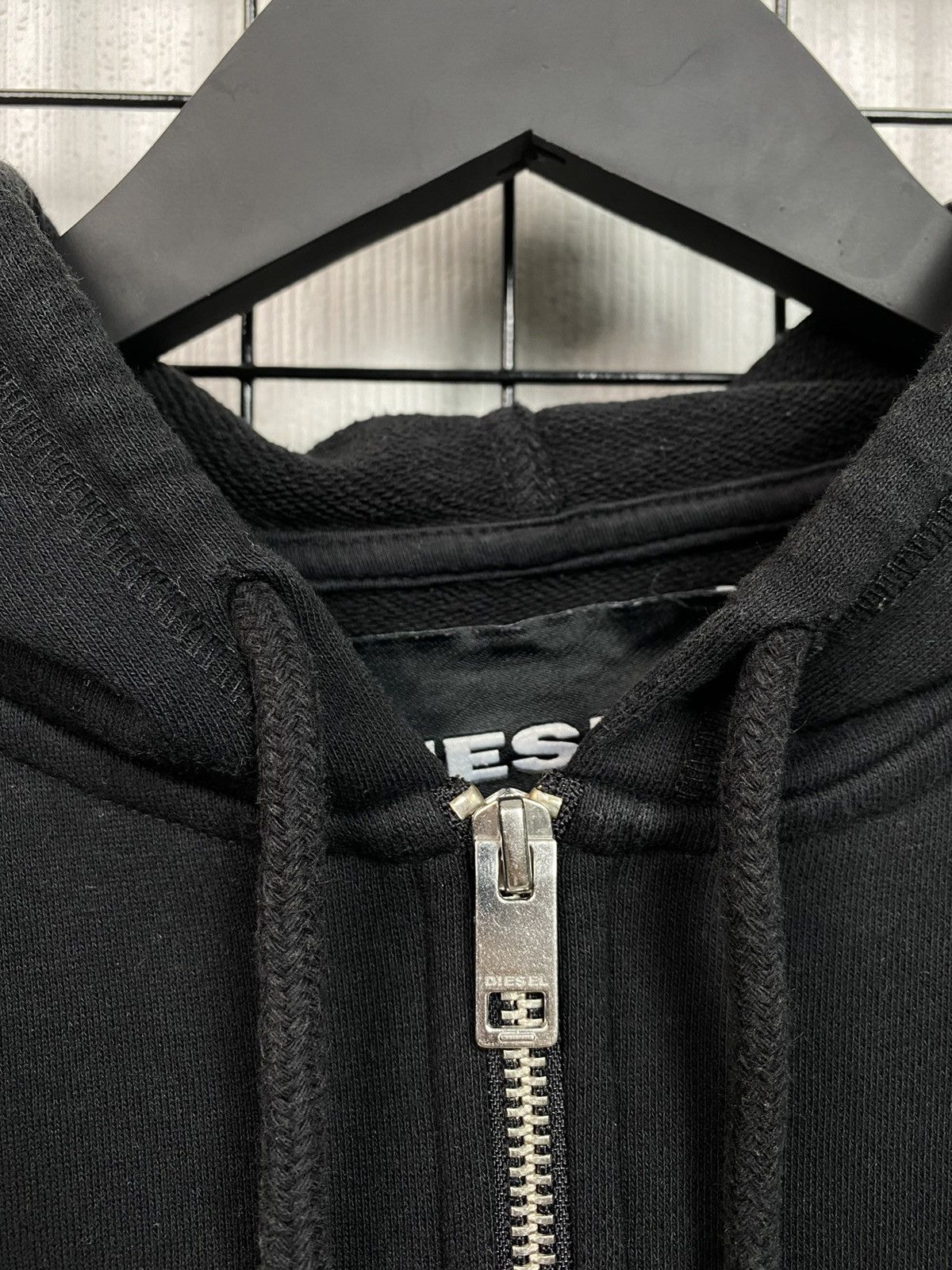 Diesel × Other DIESEL Logo “D” women hoodie S Size Black loungewear Size S / US 4 / IT 40 - 6 Thumbnail