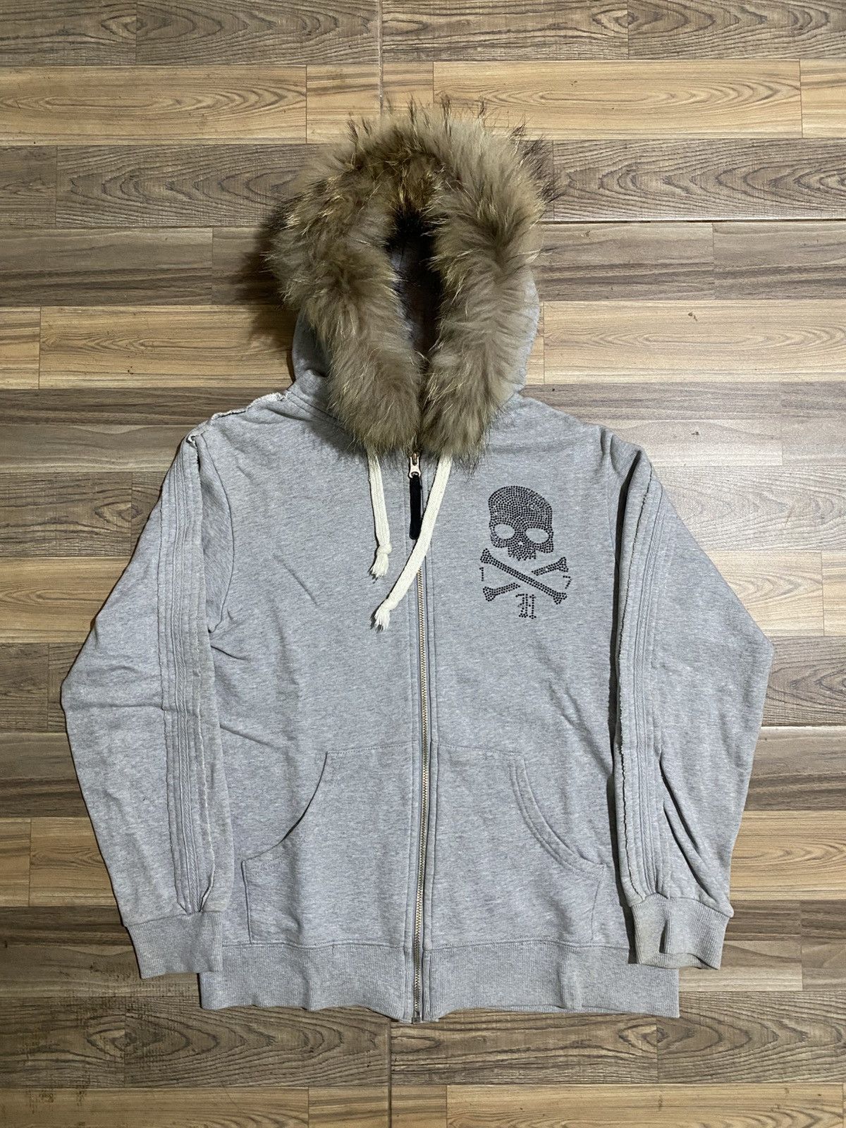Beauty Beast × Japanese Brand SKULL LGB STYLE FUR HOODIES BY HYDOGREN Size M / US 6-8 / IT 42-44 - 2 Thumbnail