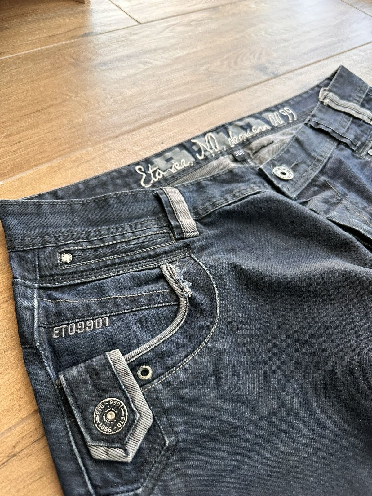 Japanese Brand Vintage Junya Watanabe Style Japanese Archive Cargo Pants Size US 36 / EU 52 - 9 Thumbnail