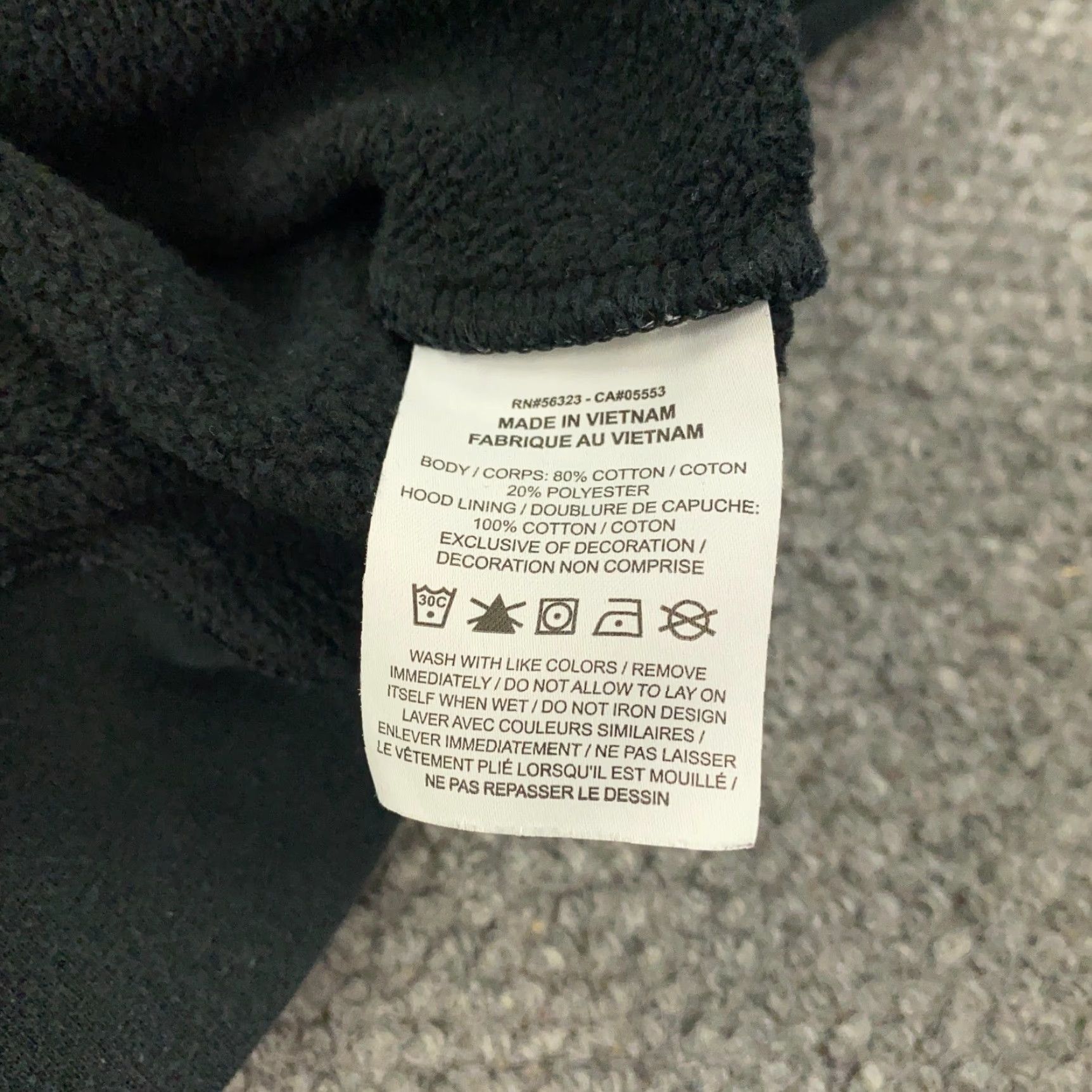 Jordan Brand Nike Air Jordan Legacy 2 Hoodie Mens Small Black Fleece Sweatshirt Sweater Size US S / EU 44-46 / 1 - 5 Thumbnail