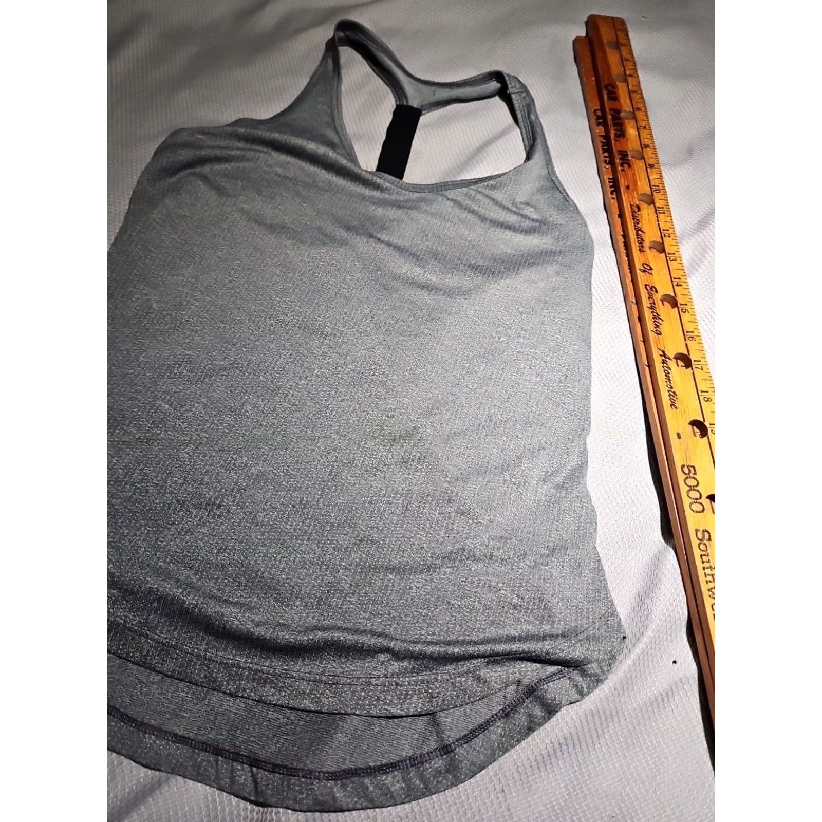 Old Navy Old Navy Active Shirt Womens Gray Small S Go-Dry Athletic Tank Top Racer Back Size S / US 4 / IT 40 - 5 Thumbnail