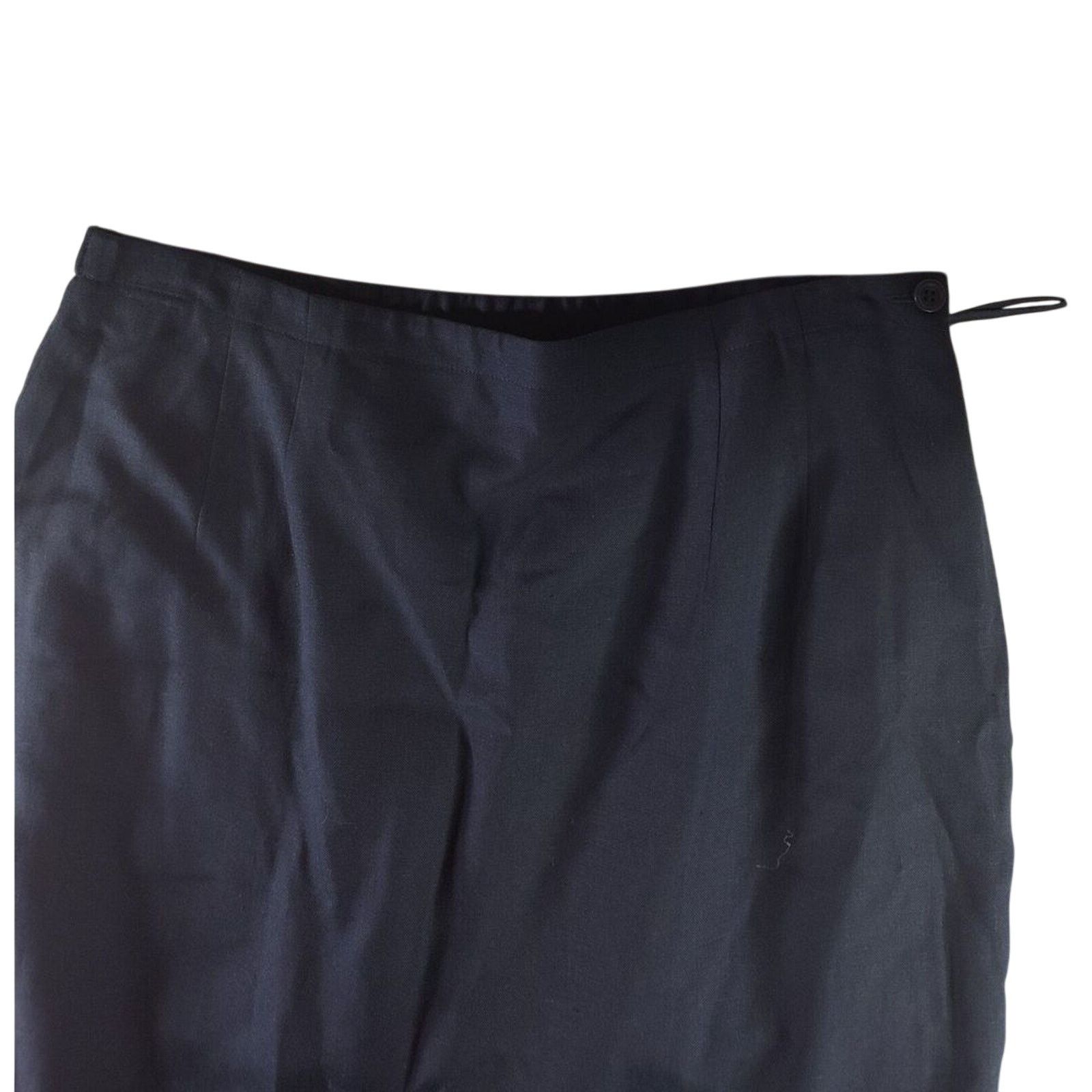& Other Stories Talbots Skirt Rayon & Linen Italian Fabric Womens 14 Long Size 36" / US 14 / IT 50 - 5 Thumbnail