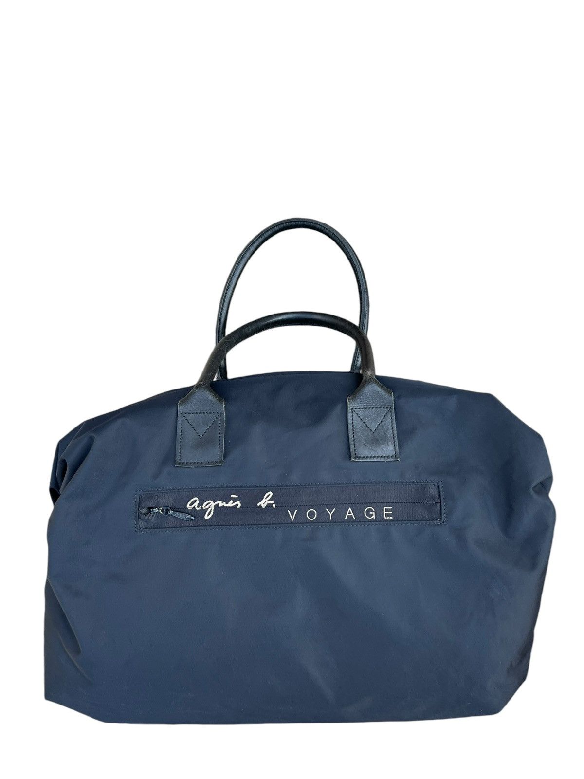 agnes b. Vintage Agnes B. Voyage Big Tote Bag Size ONE SIZE - 7 Thumbnail