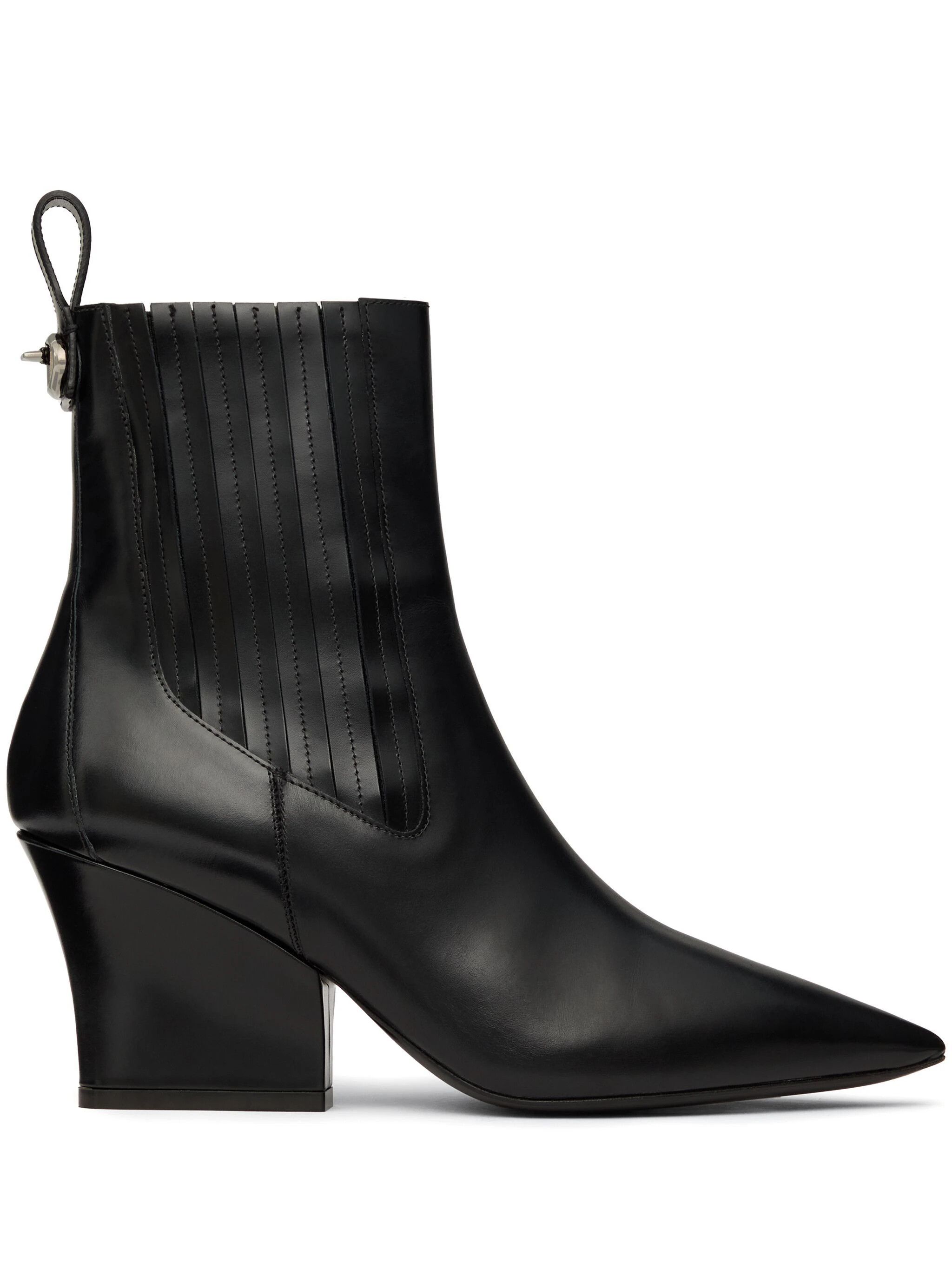 Valentino o1s22i1n0924 Vlogo Locker Beatle Boots in Black Size US 10 / IT 40 - 1 Thumbnail