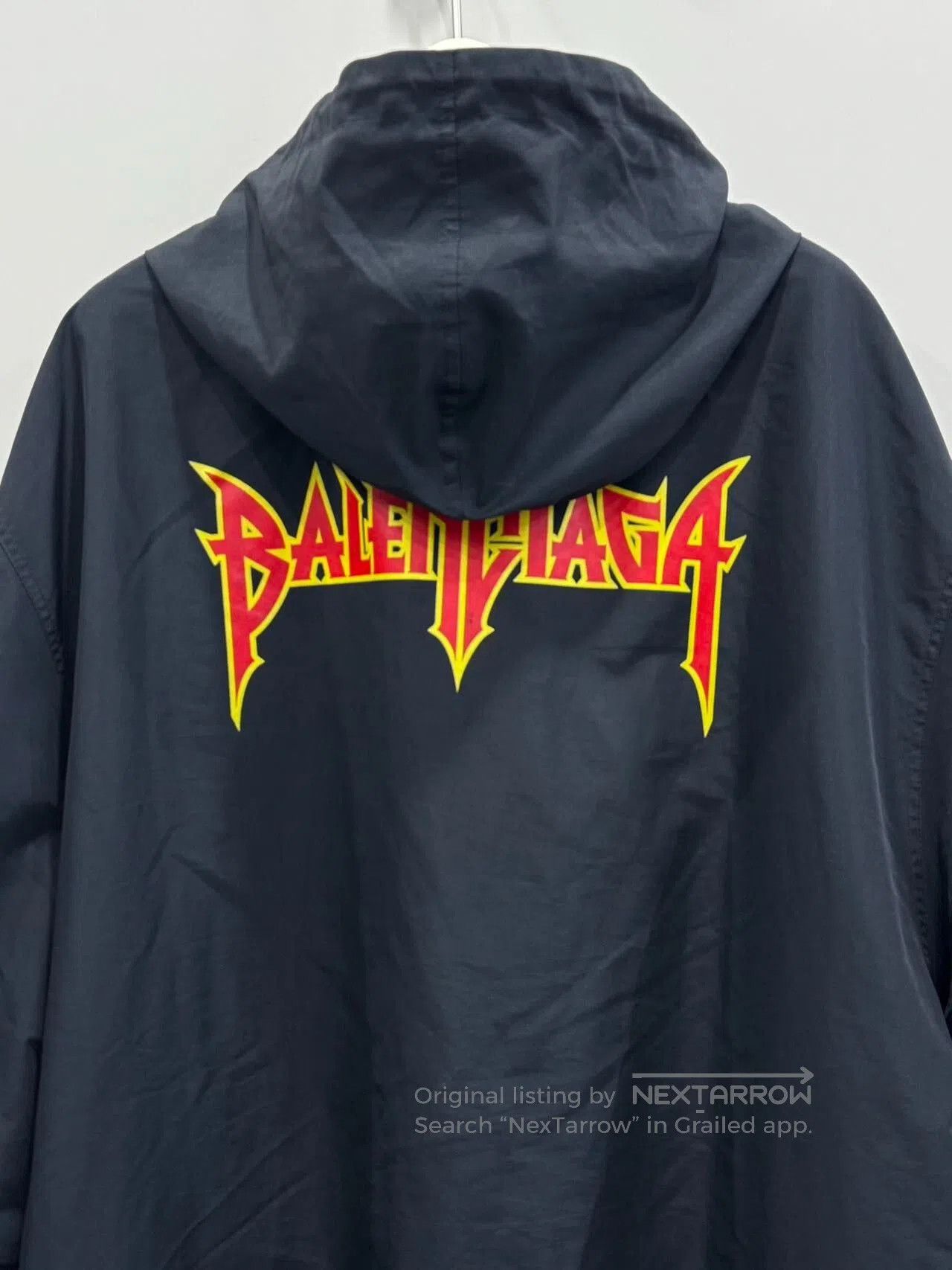 Balenciaga Balenciaga Lightning Letter Hoodie Windbreaker Jacket. Size US L / EU 52-54 / 3 - 5 Thumbnail