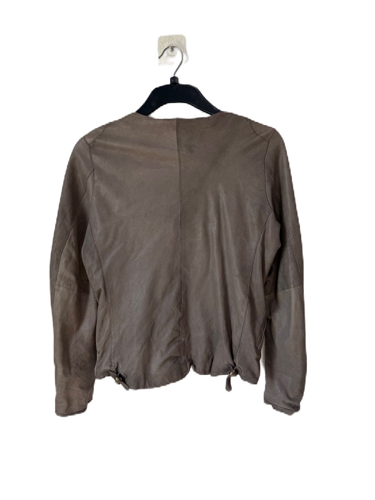 SHIPS JAPANESE BRAND SHIPS LEATHER JACKET ASYMMETRIC SHEEPSKIN Size M / US 6-8 / IT 42-44 - 3 Thumbnail