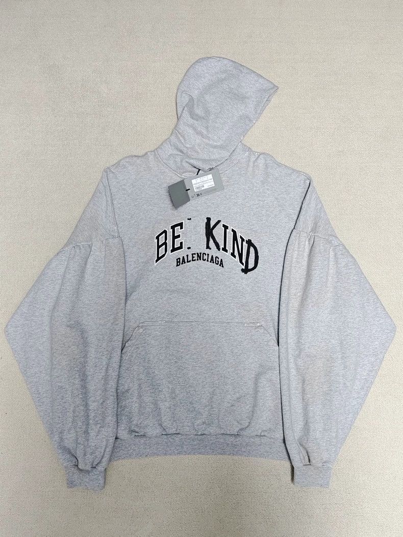 Balenciaga FW23 “BE KIND” BERLIN HOODIE | Grailed