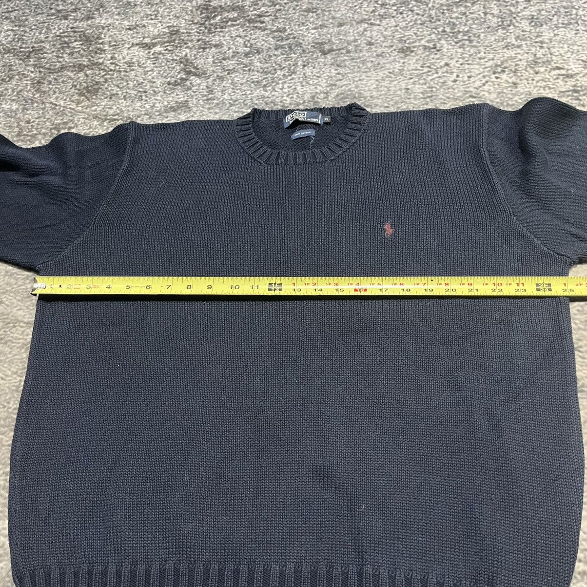 Polo Ralph Lauren VINTAGE POLO RALPH LAUREN SMALL PONY CREWNECK SWEATER XL Size US XL / EU 56 / 4 - 6 Thumbnail