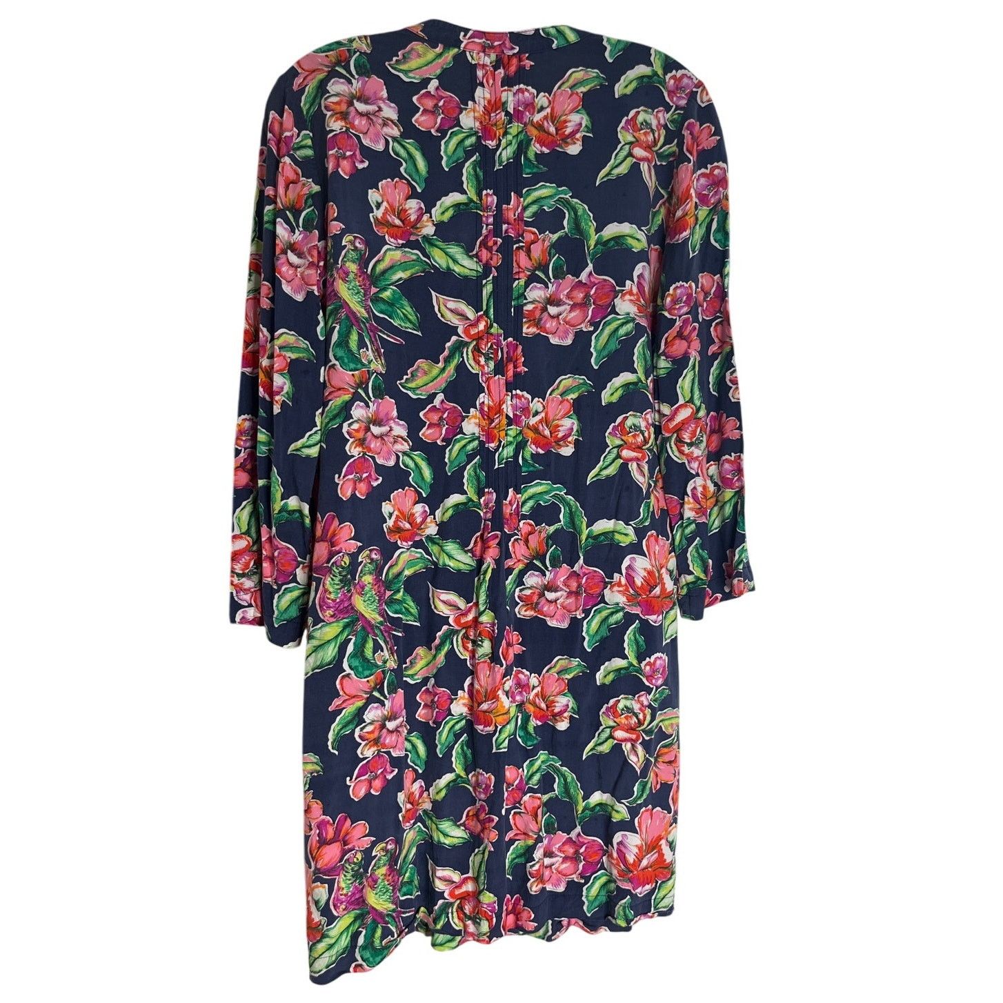 Lilly Pulitzer Lilly Pulitzer Sarasota Pintucked Tunic Dress Shift Small Size S / US 4 / IT 40 - 2 Thumbnail