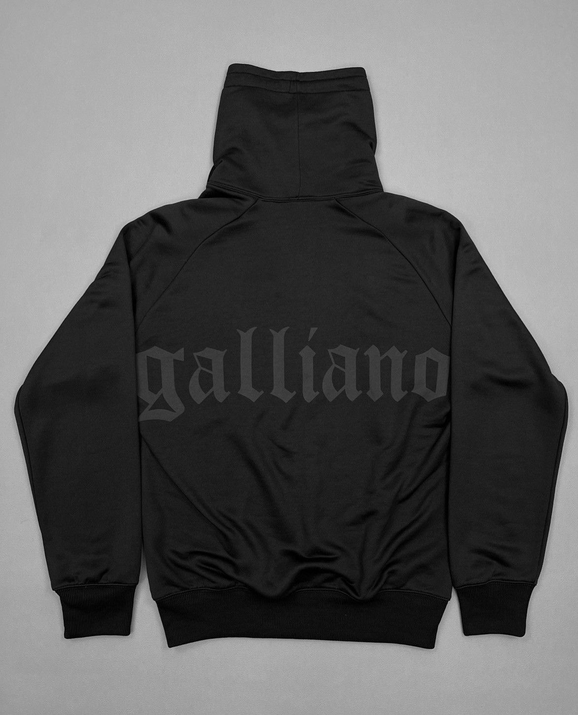 John Galliano 2000's John Galliano Big Logo High Neck Pullover Size US L / EU 52-54 / 3 - 11 Thumbnail