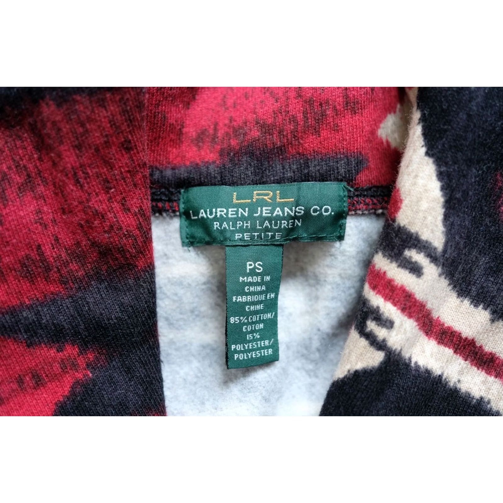 Ralph Lauren VINTAGE Lauren Ralph Lauren Aztec Cardigan Sweater PS Women Size S / US 4 / IT 40 - 7 Thumbnail