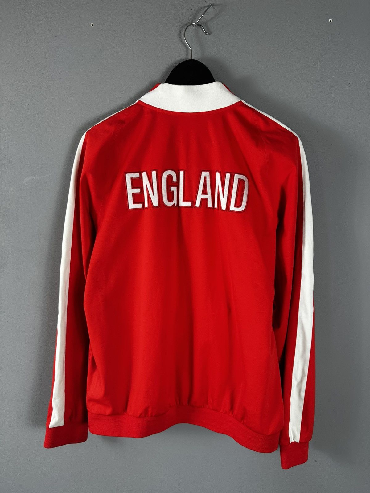 Nike × Vintage NIKE 2014-15 England Authentic N98 Anthem Chalenge Jacket Size US L / EU 52-54 / 3 - 3 Thumbnail