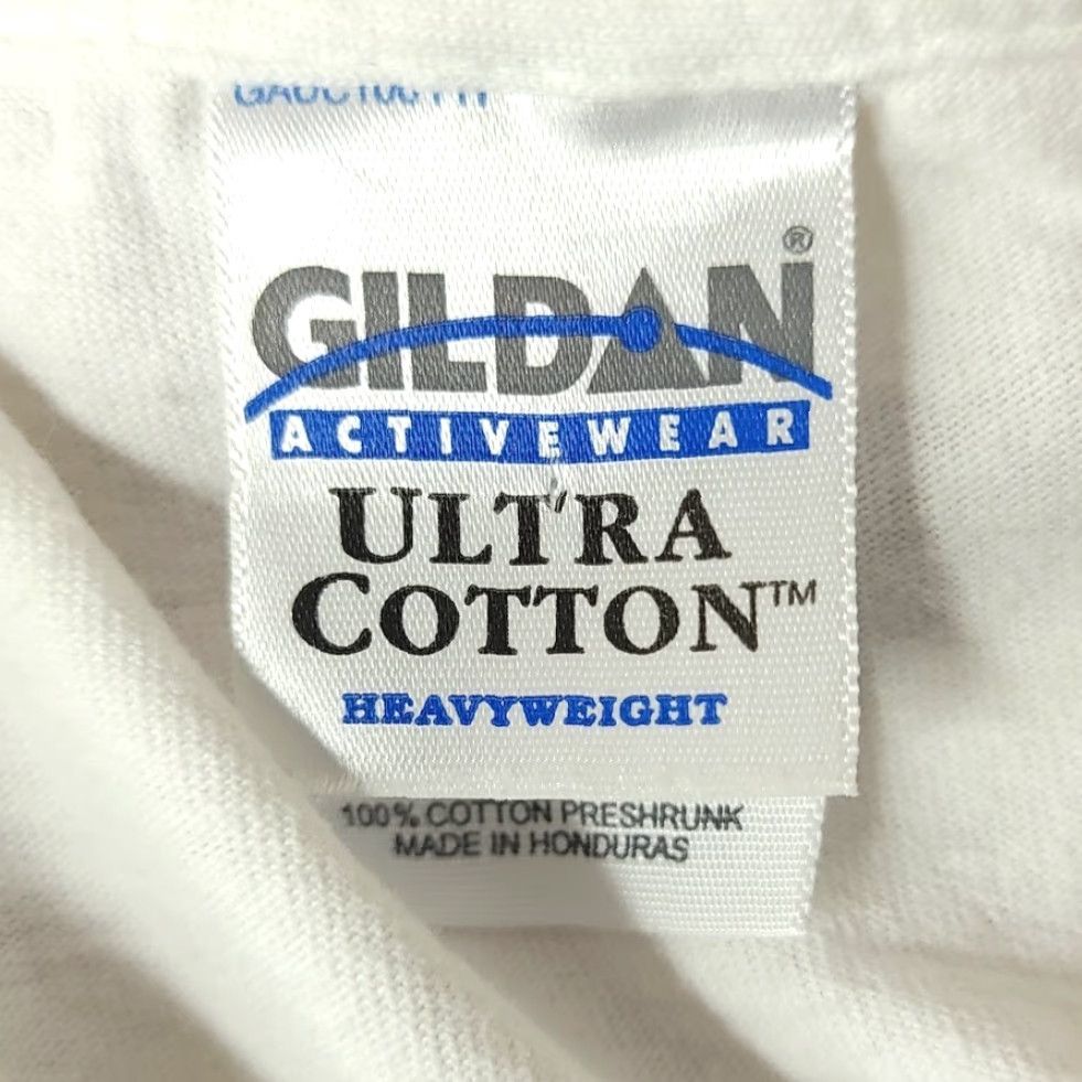 Gildan VINTAGE Harlum T Shirt Mens Size Small 90s Y2K Cops Five Dead Helicopters City Size US S / EU 44-46 / 1 - 7 Thumbnail