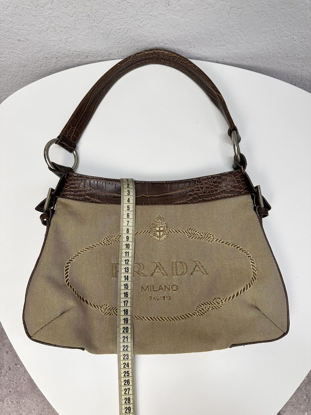 Other Y2k Gothic Avatngarde Bag Distressed Prada Style Japanese Size ONE SIZE - 13 Thumbnail