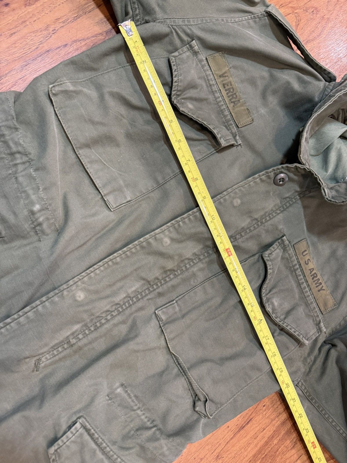 Other Vintage 1965 M-65 Military Field Jacket Army Green Lined Size US M / EU 48-50 / 2 - 8 Thumbnail