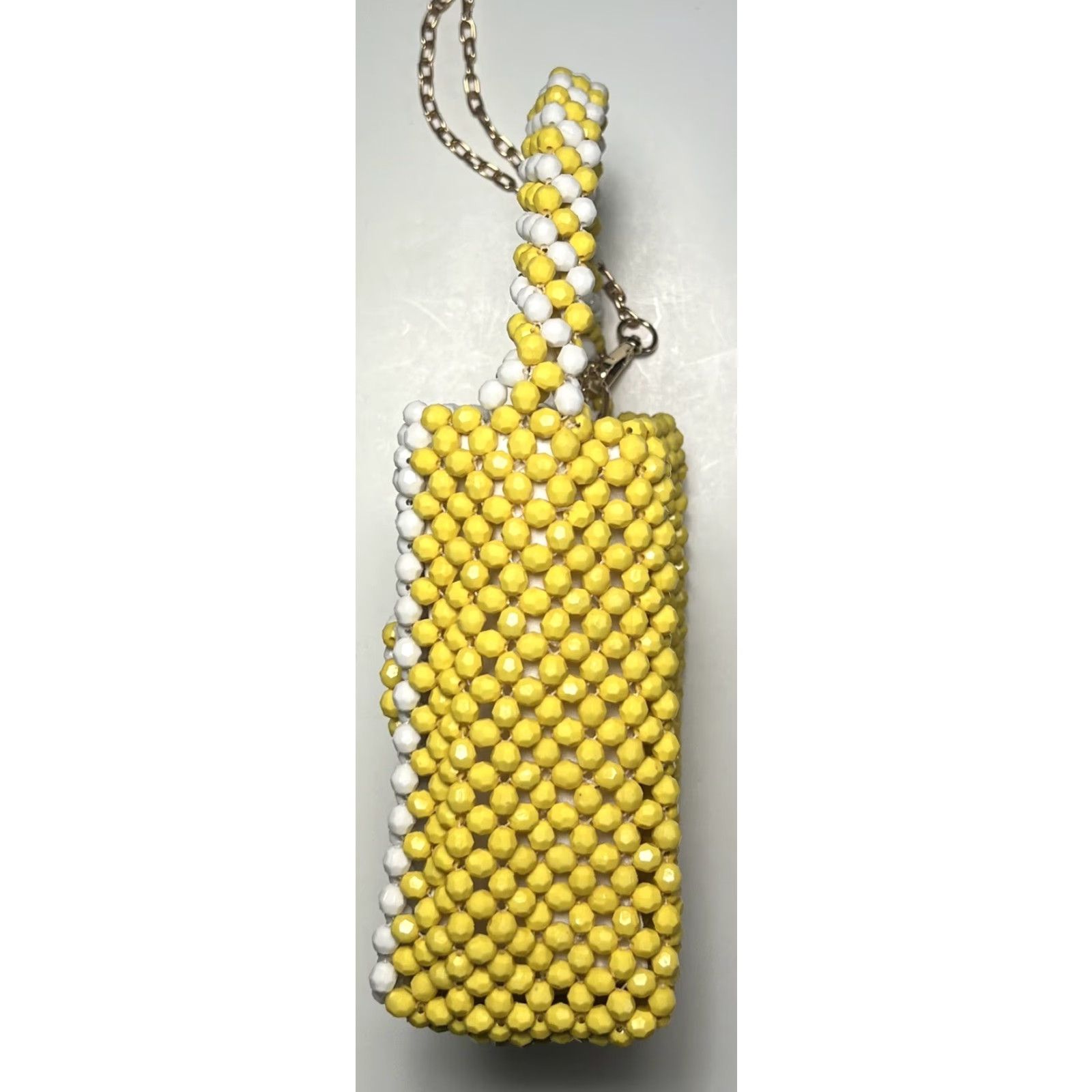 Vintage NWOT Bouffant & Broken Hearts Kendra Dandy Beaded Lemon Purse Crossbody Bag Size ONE SIZE - 4 Thumbnail