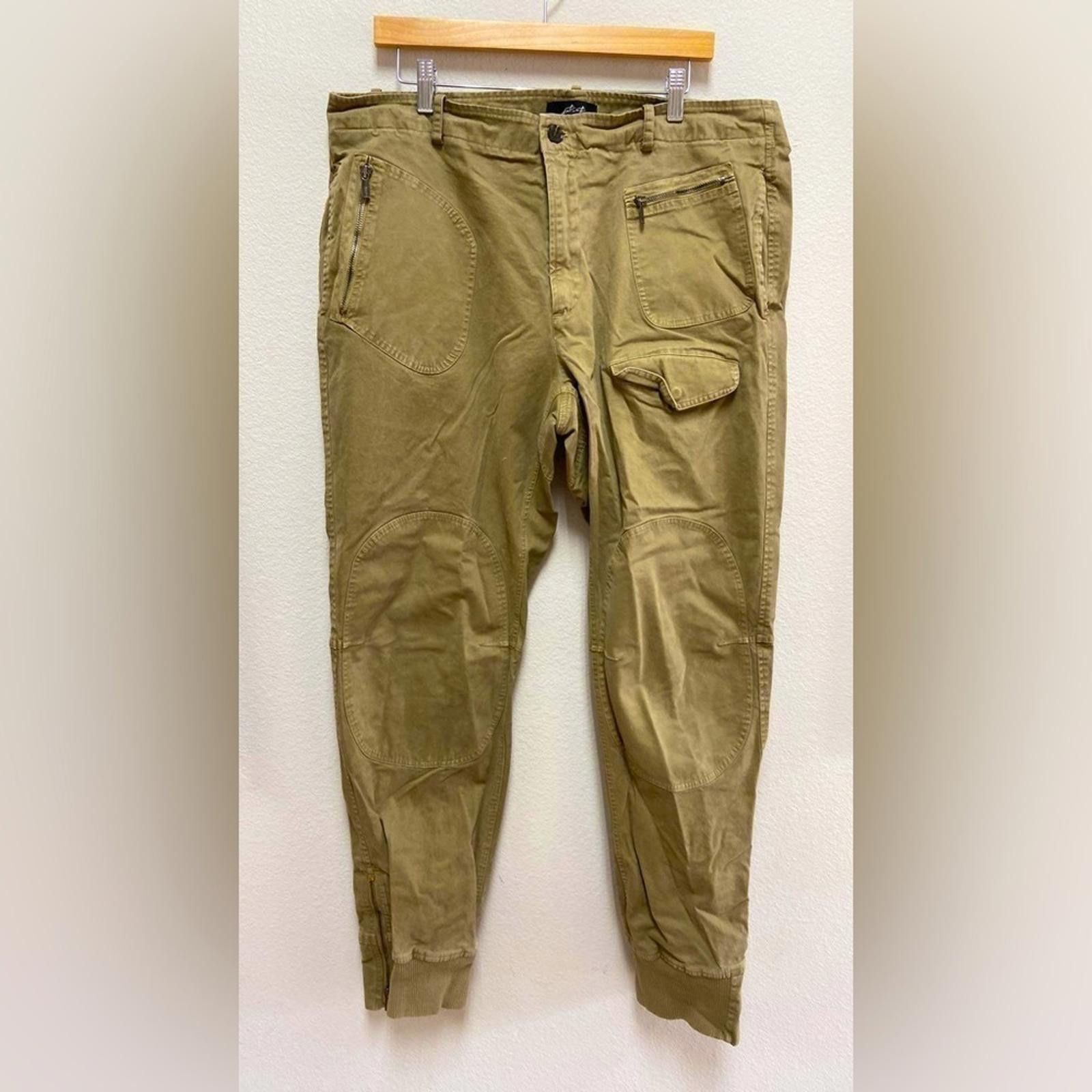 JET SET Jet Set Gorsuch Men’s Black Cargo Joggers Pants Size 38 Size US 38 / EU 54 - 3 Thumbnail