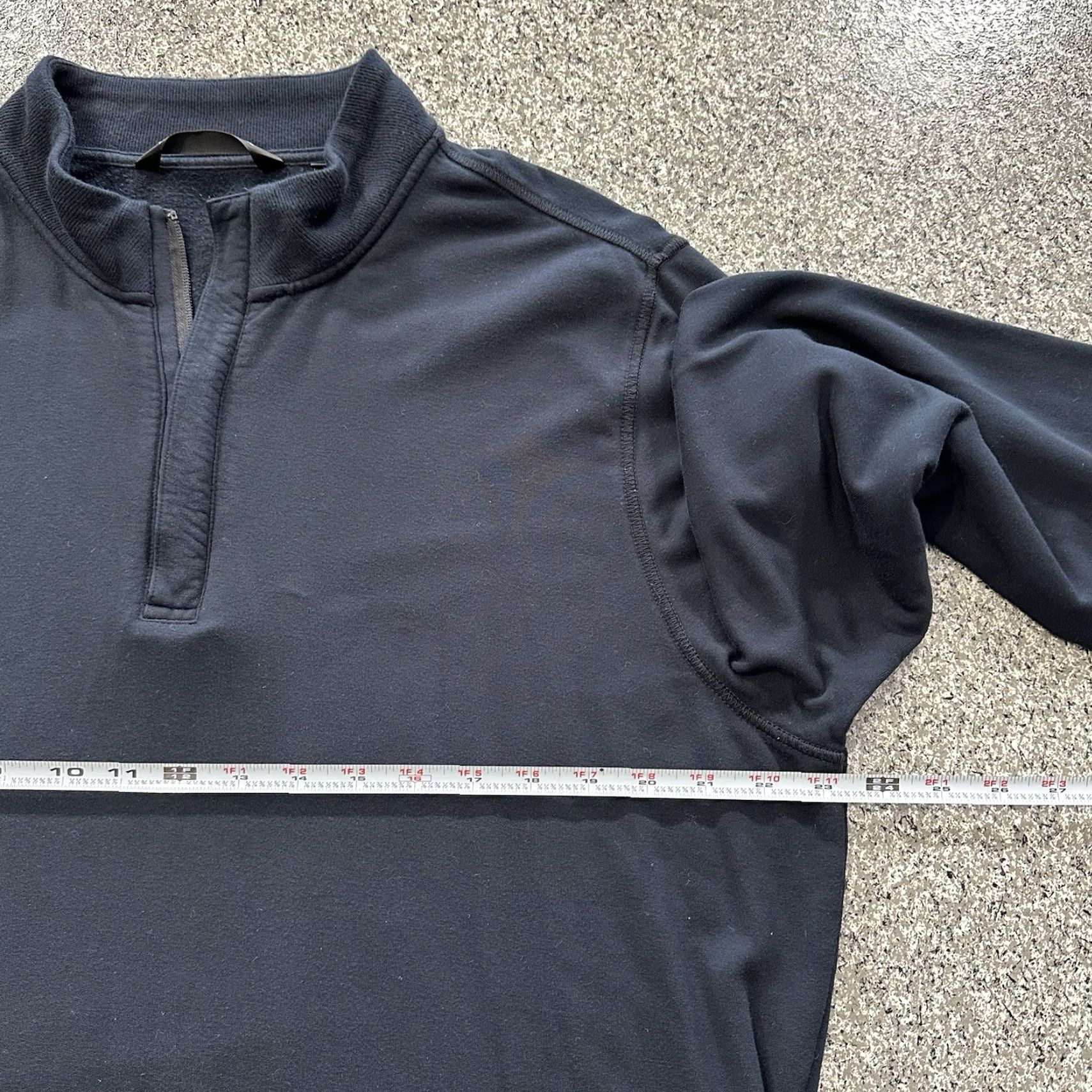 TravisMathew Travis Mathew Quarter Zip Pullover Mens XL Black Sweatshirt Golf Day­ton Size US XL / EU 56 / 4 - 4 Thumbnail