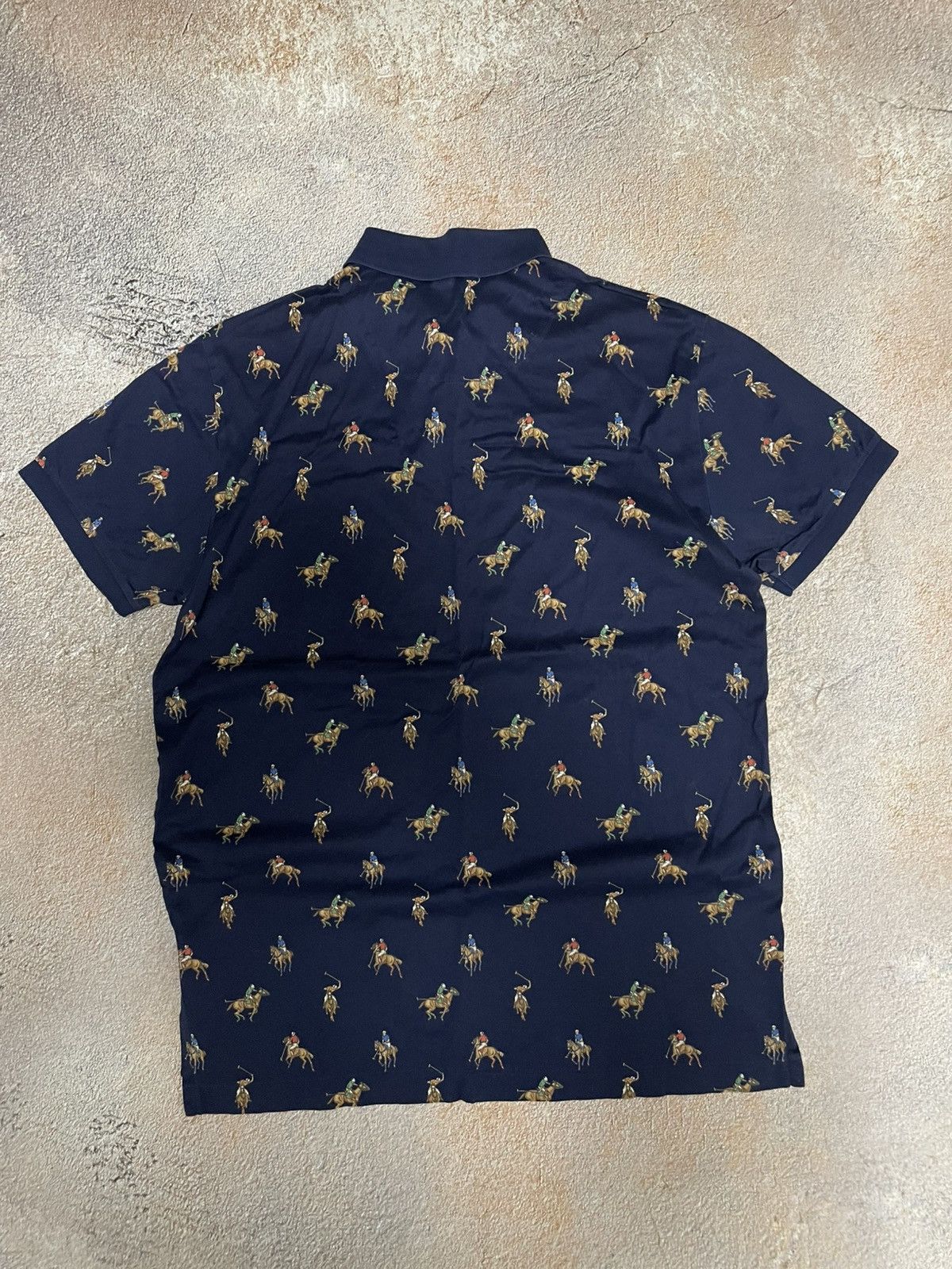 Polo Ralph Lauren Vintage Polo Ralph Lauren Monogram Polo Shirt Size US M / EU 48-50 / 2 - 8 Thumbnail