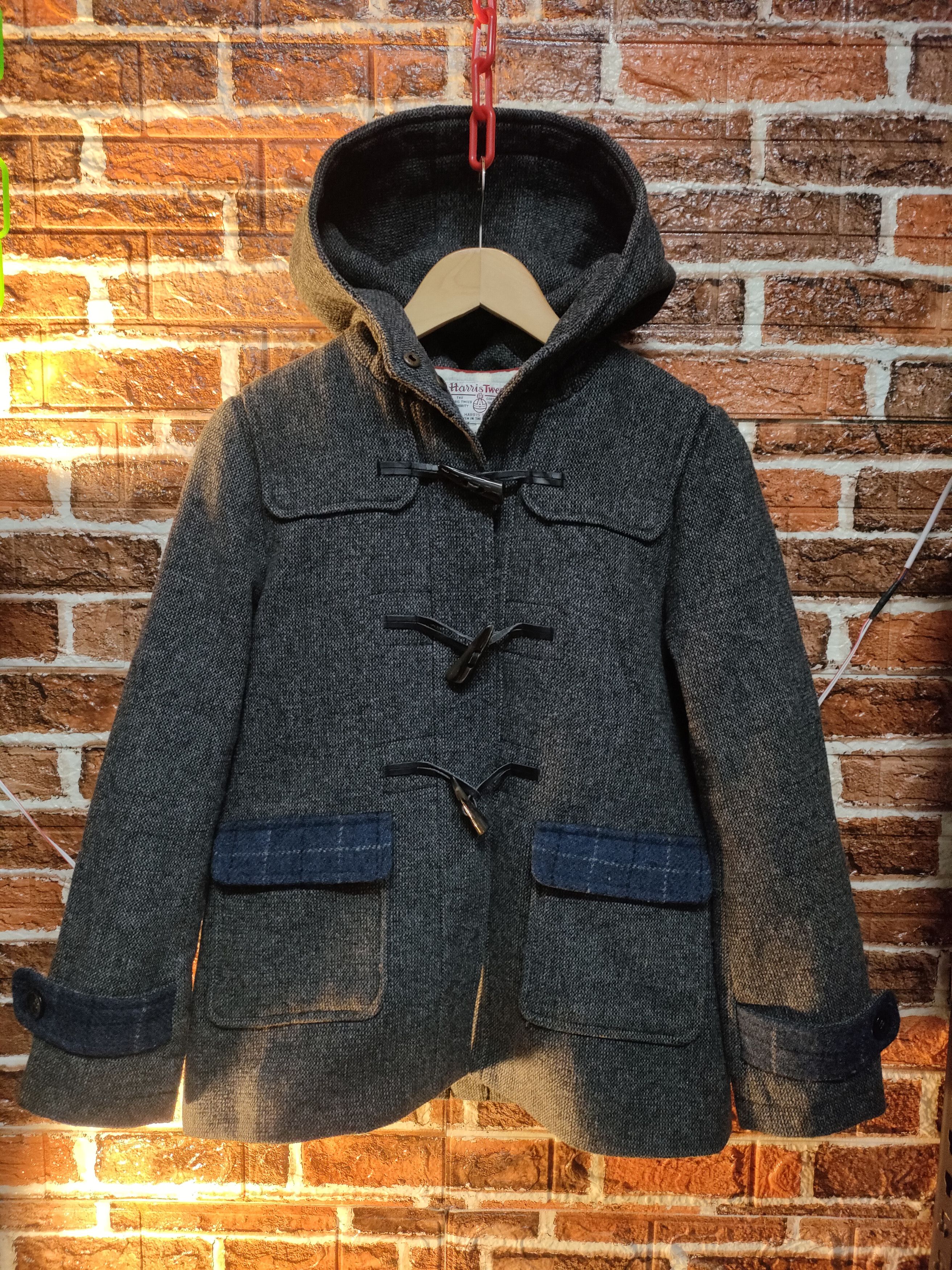 Harris Tweed Harris Tweed x Chime Duffle Jacket Size L / US 10 / IT 46 - 1 Thumbnail