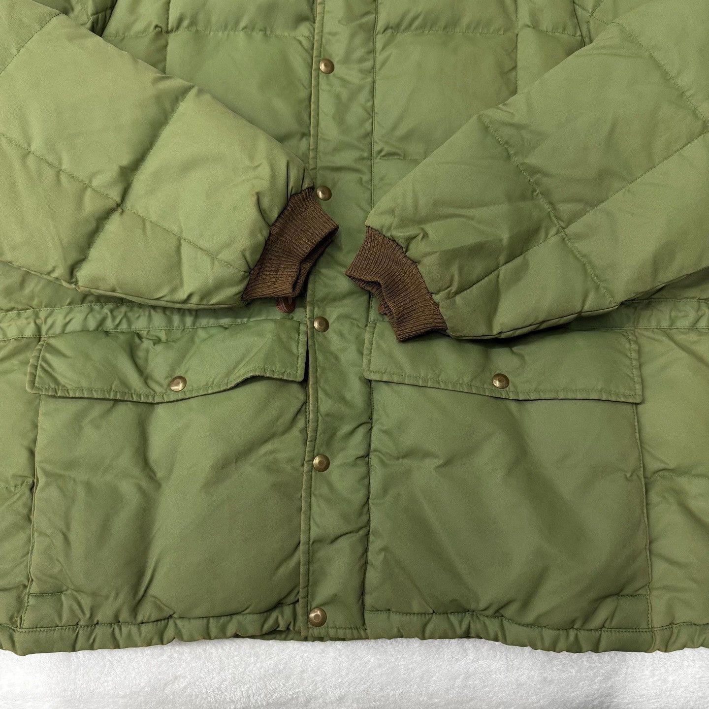 RRL Ralph Lauren RRL Eddie Bauer Military Green Padded Coat Size US XXL / EU 58 / 5 - 2 Thumbnail