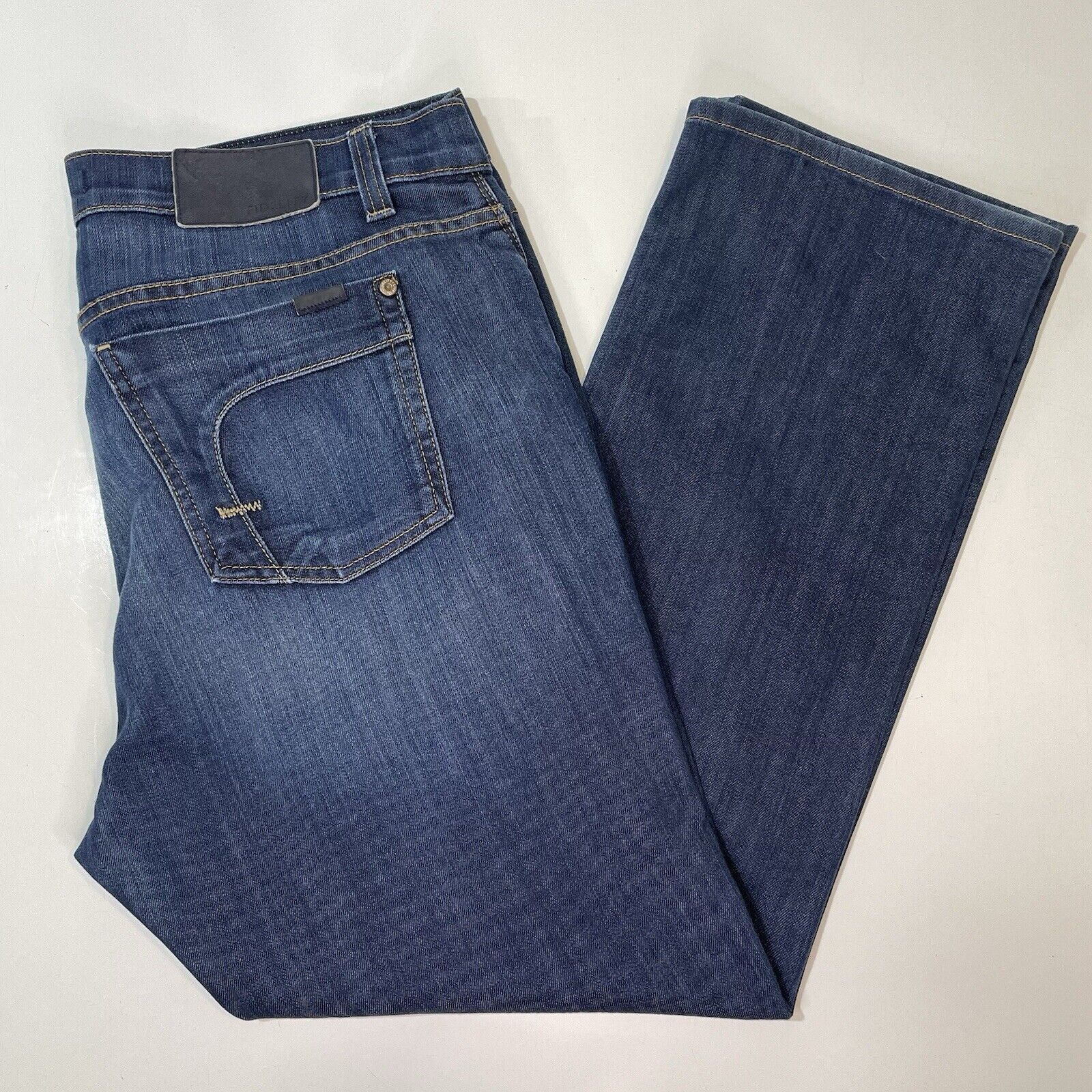 Fidelity Fidelity Denim Men’s 50-11 Calvary Relaxed Blue Jeans Sz 40 Size US 40 / EU 56 - 2 Thumbnail