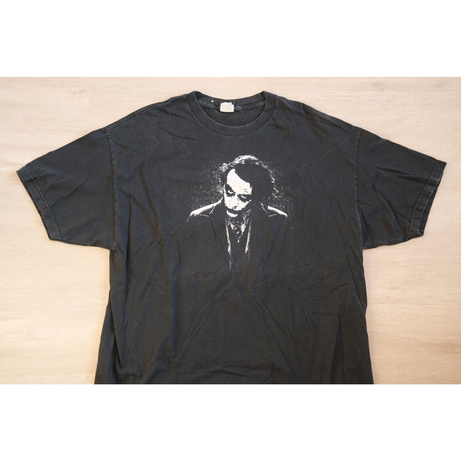 Other The Dark Knight Joker T-Shirt Mens 2XL Black Movie Batman Size US XXL / EU 58 / 5 - 2 Thumbnail