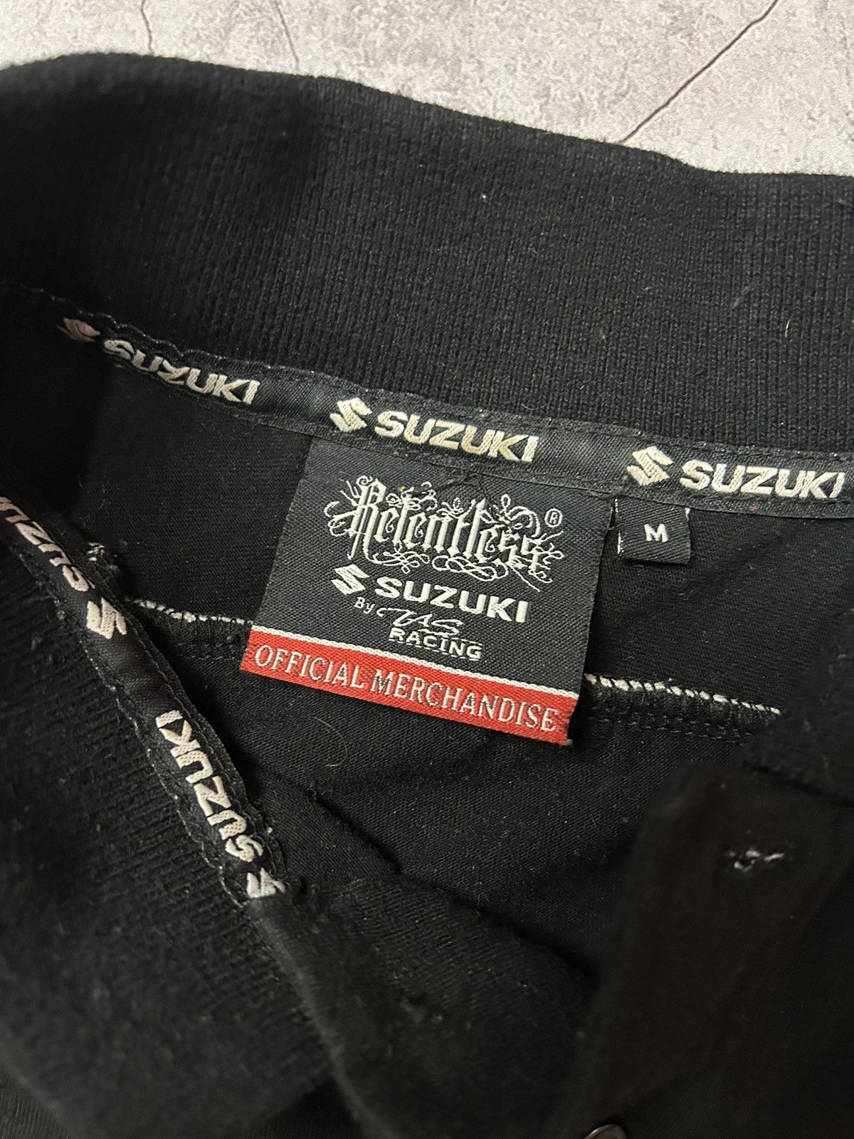 Vintage Vintage Racing Polo Shirt Suzuki Relentless y2k style Size US M / EU 48-50 / 2 - 9 Thumbnail