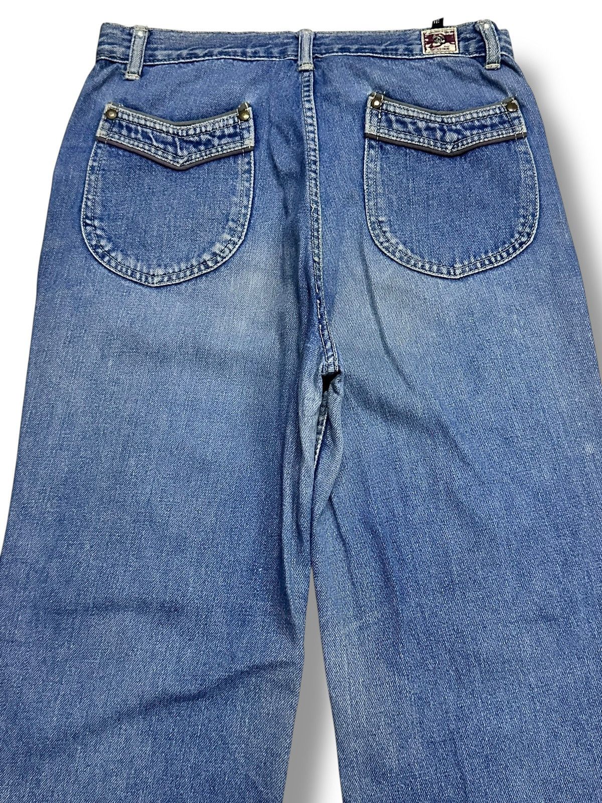 Johnbull Distressed Johnbull Jean With Baggy Style Wideleg Faded Wash Size US 28 / EU 44 - 5 Thumbnail