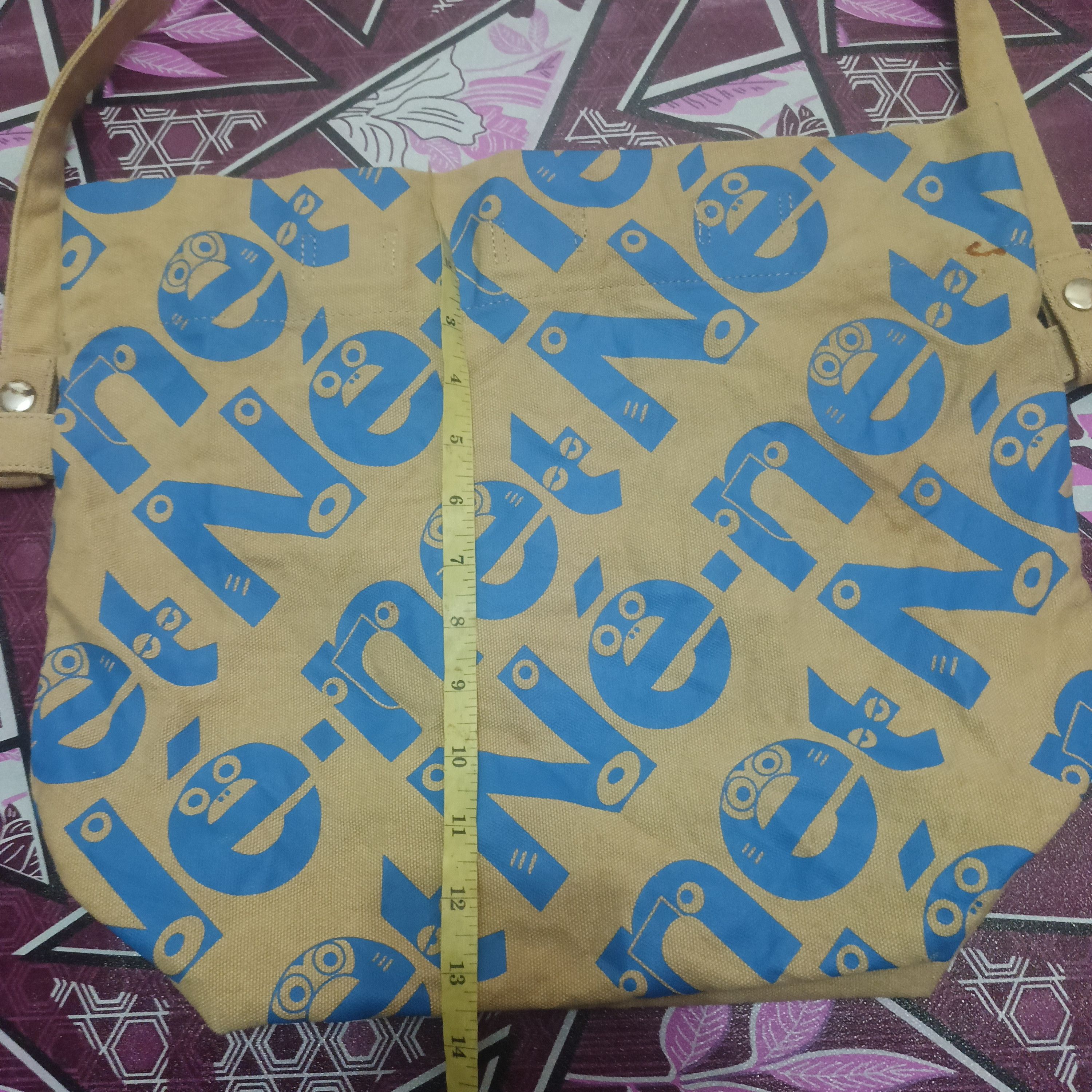Issey Miyake × Japanese Brand × Ne-Net Rare!!! Ne-net tote/sling bag issey miyake spellout printed Size ONE SIZE - 16 Thumbnail