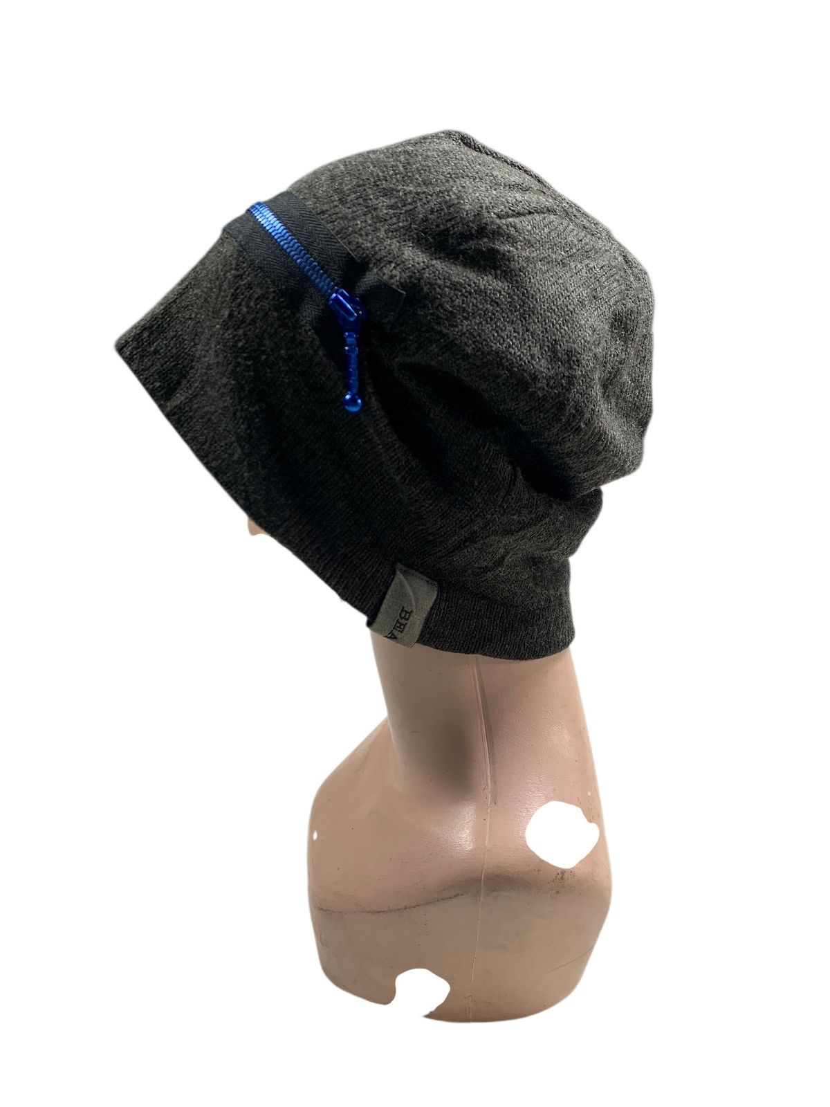 Beams Japan Beams Japanese punk Bondage Style zipper Beanie Hats RARE Size ONE SIZE - 2 Thumbnail
