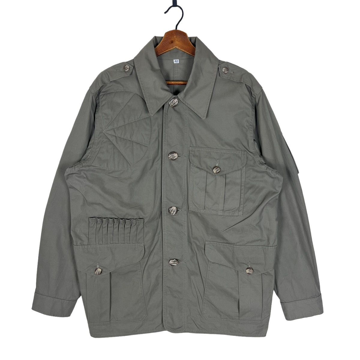 image of Filson Safari Bush Hunting Jacket in Khaki, Men's (Size Medium)