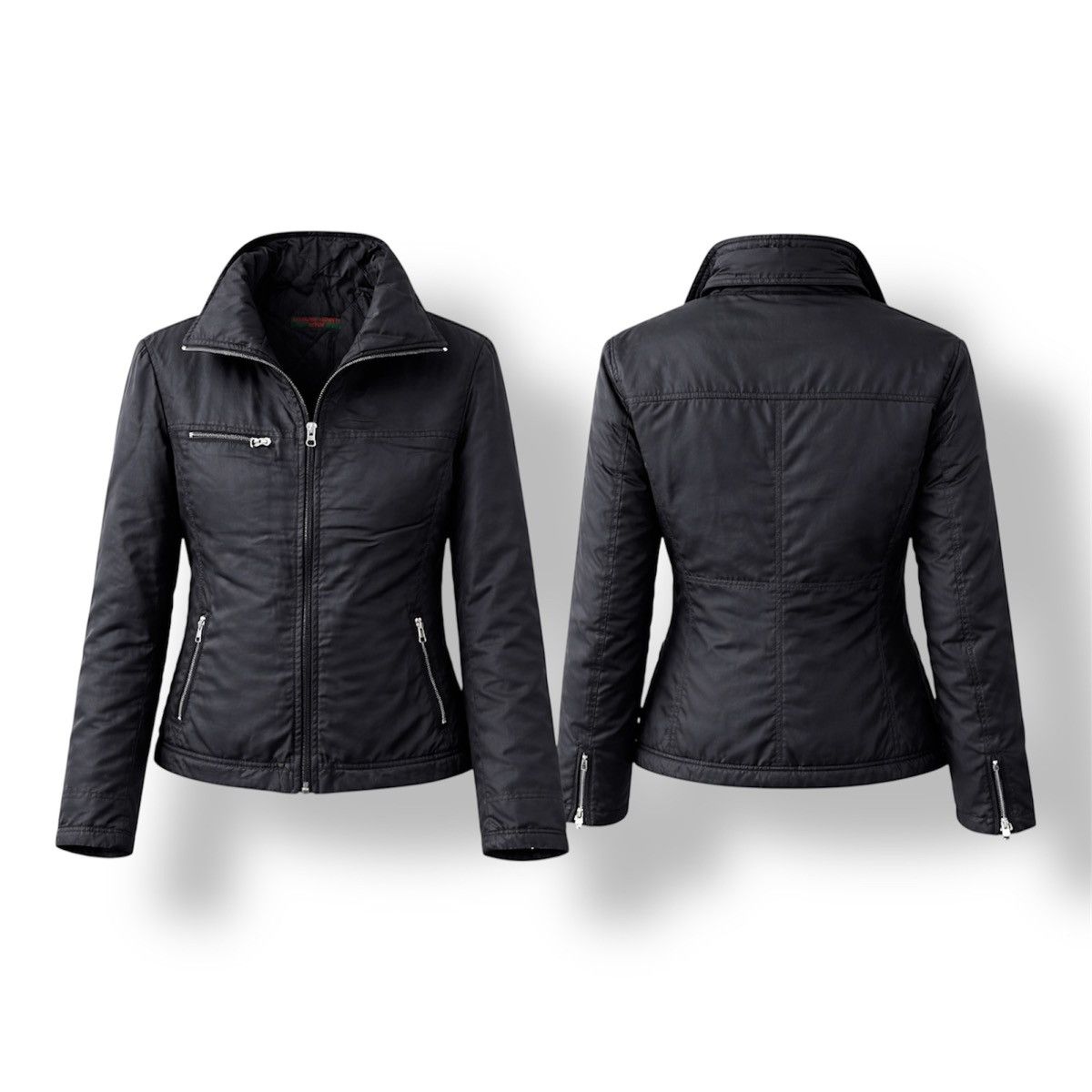 Katharine Hamnett London KATHARINE HAMNETT DENIM VINTAGE NYLON WOMEN ARCHIVE JACKET M Size M / US 6-8 / IT 42-44 - 2 Thumbnail