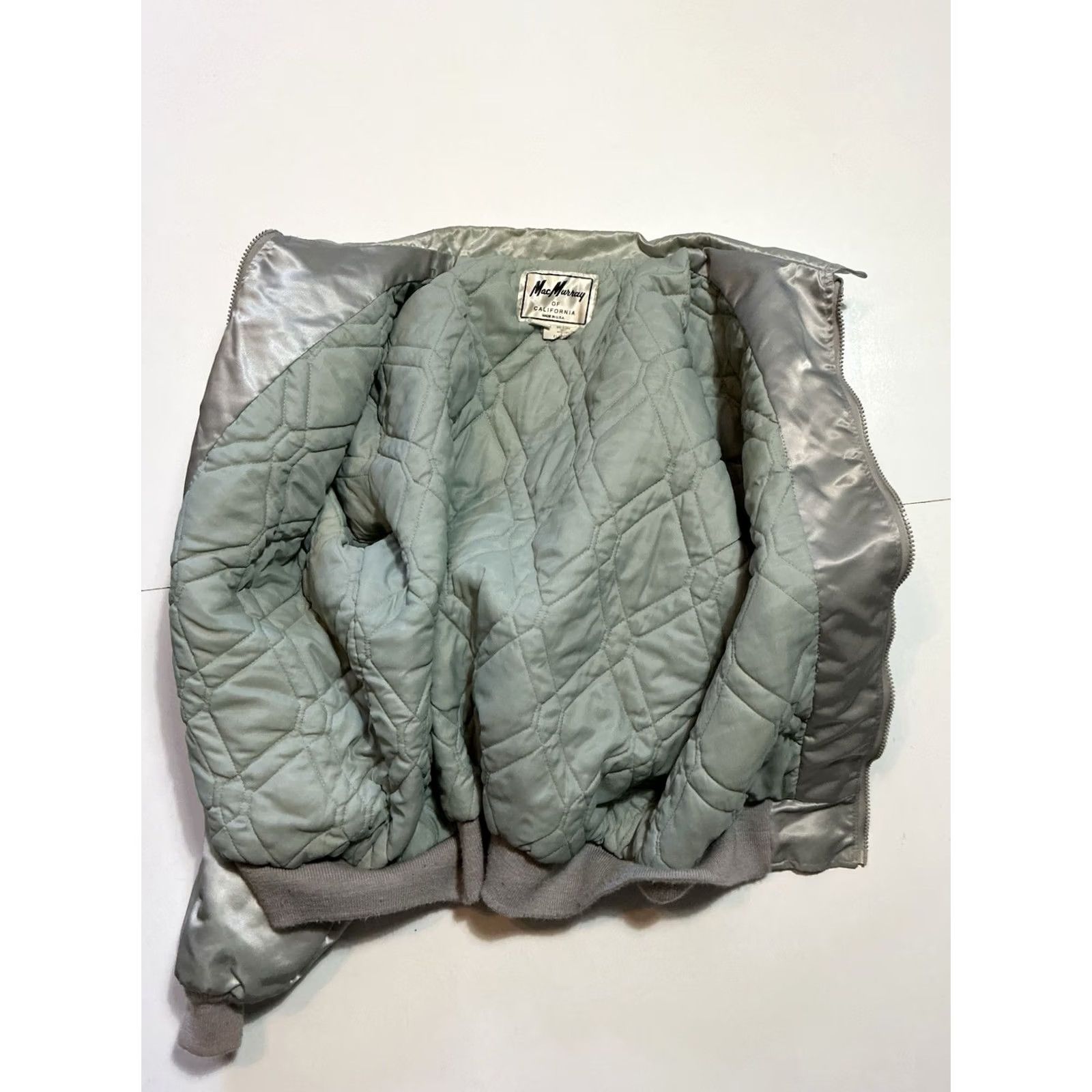 Vintage VINTAGE MacMurray USAF Northrop B-2 Stealth Bomber Satin Flight Jacket XL Mens Size US XL / EU 56 / 4 - 3 Thumbnail