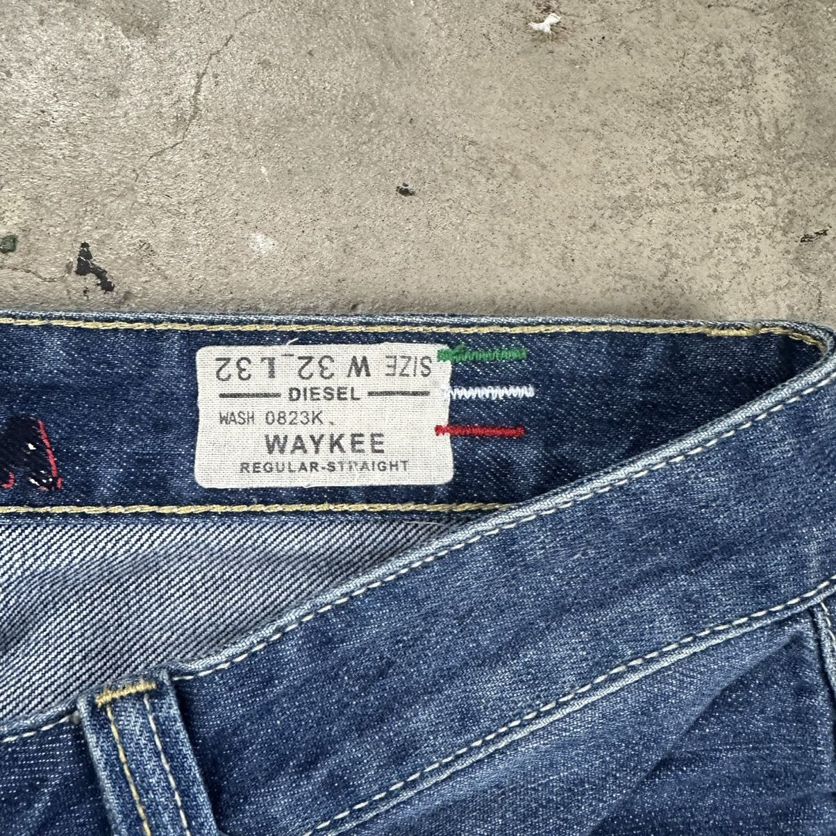 Diesel Vintage light wash diesel waykee jeans Size US 32 / EU 48 - 7 Thumbnail