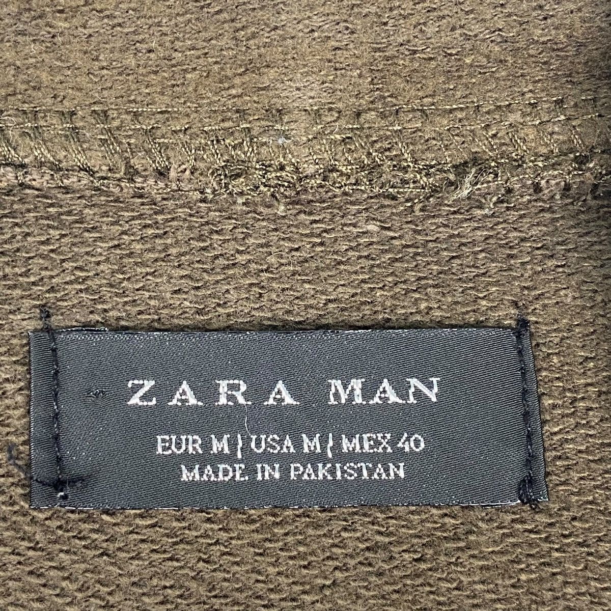 Other Vintage ZARA Man Made In Pakistan Hoodie Big Pullover Size L Size US L / EU 52-54 / 3 - 5 Thumbnail