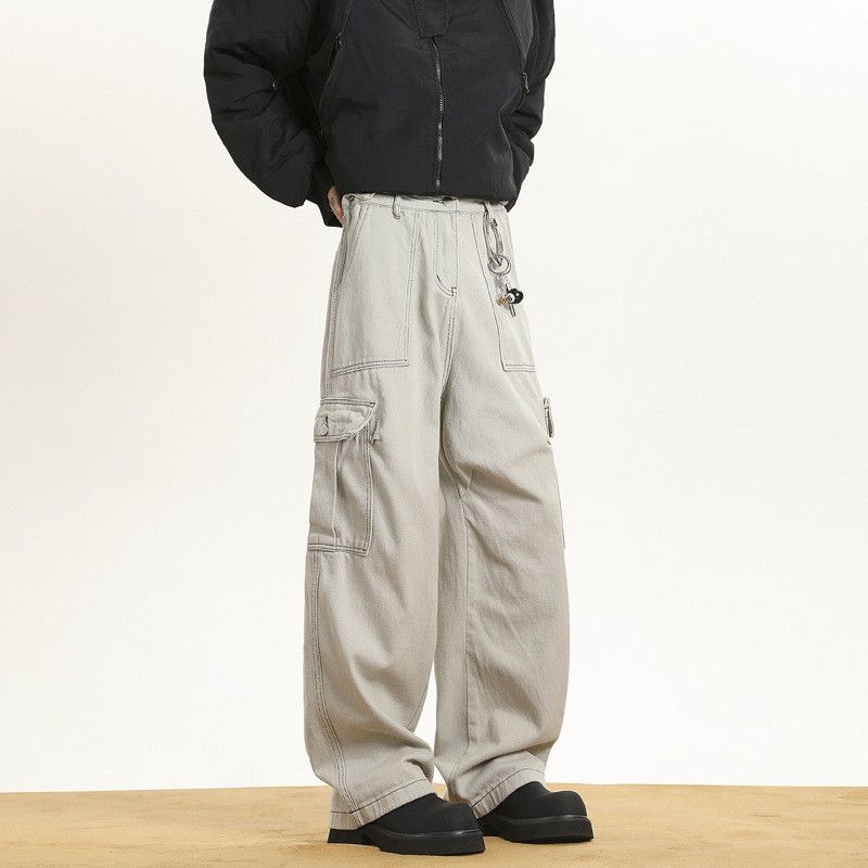 Japanese Brand × Jean Retro loose high street pocket jeans Size US 32 / EU 48 - 6 Thumbnail