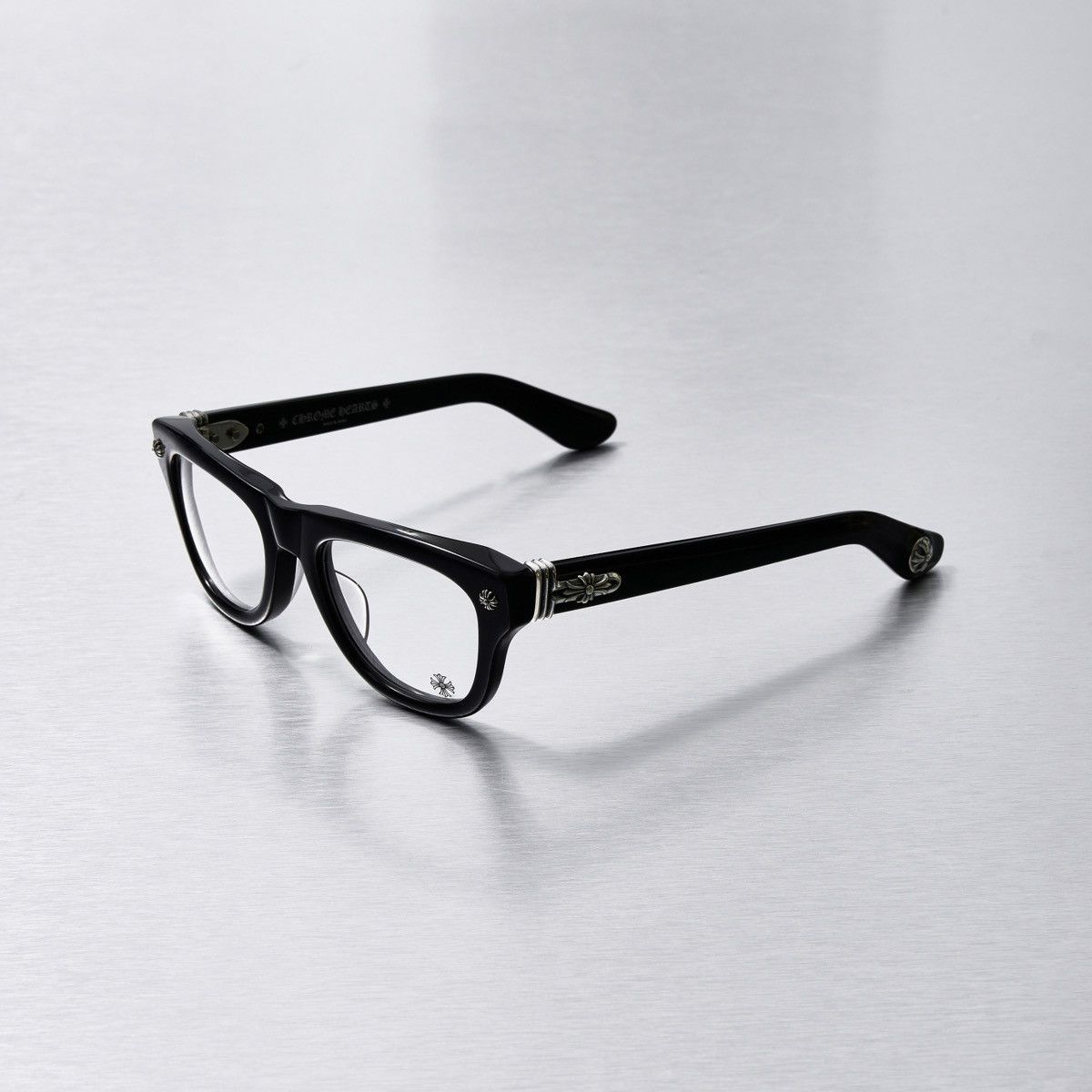 Chrome Hearts CHROME HEARTS TRITITSAGAIN BLACK GLASSES Size ONE SIZE - 1 Thumbnail