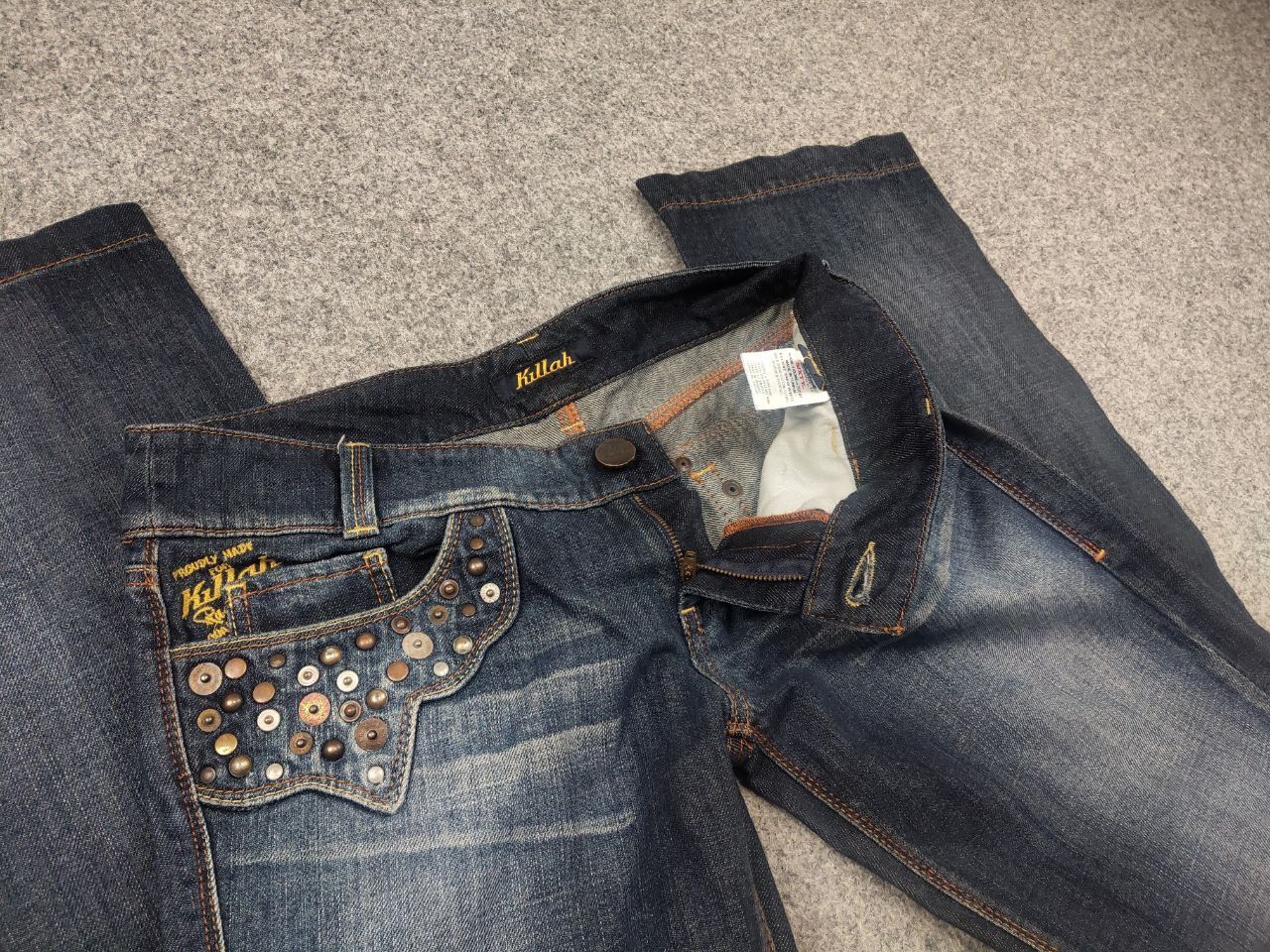 Miss Sixty Killah Miss Sixty Vintage Denim metal Low Rise Jeans LGB Y2K Size 30" / US 8 / IT 44 - 14 Thumbnail