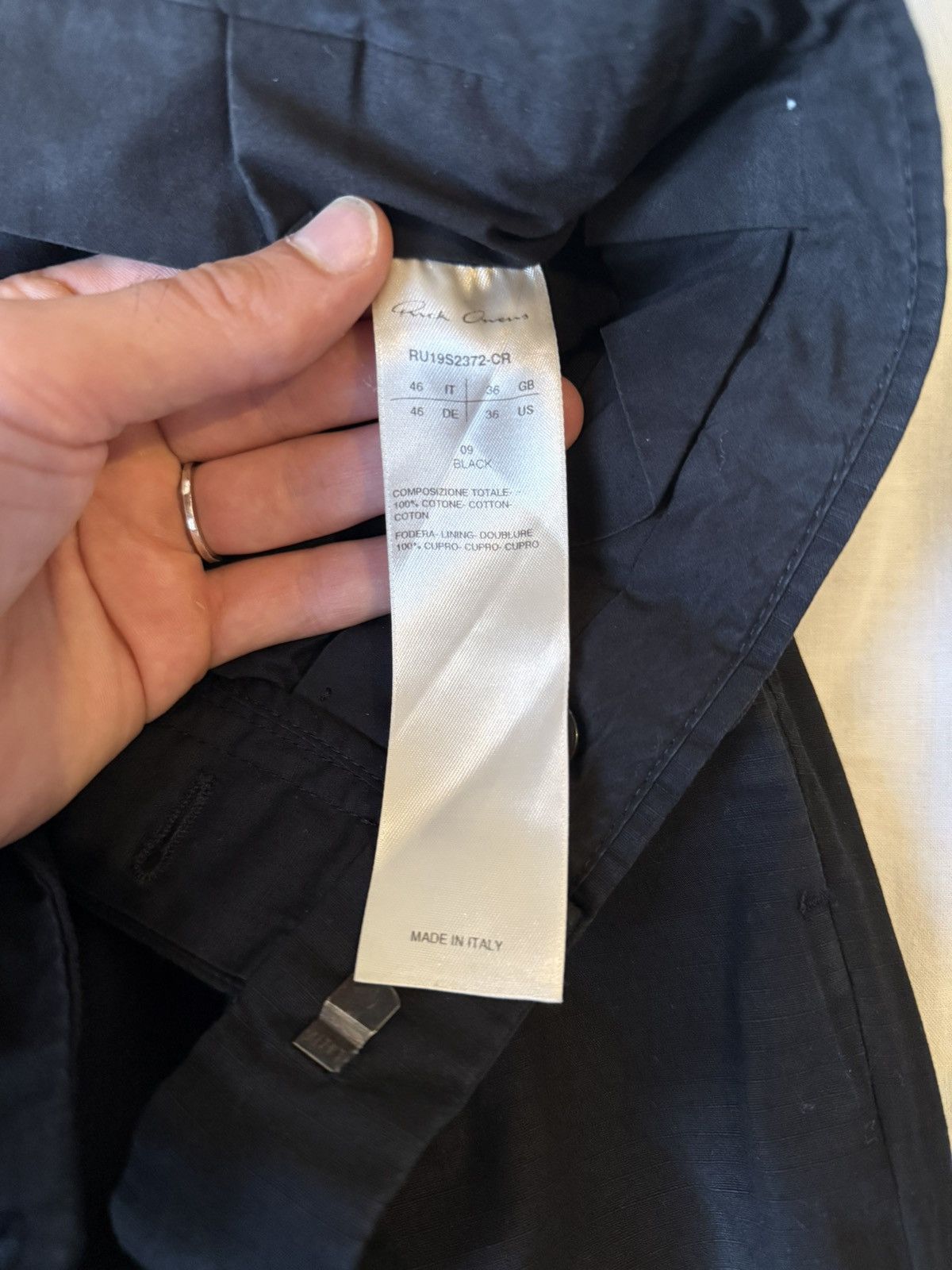Rick Owens Rick Owens Cropped Astaire Trousers Size US 30 / EU 46 - 4 Thumbnail