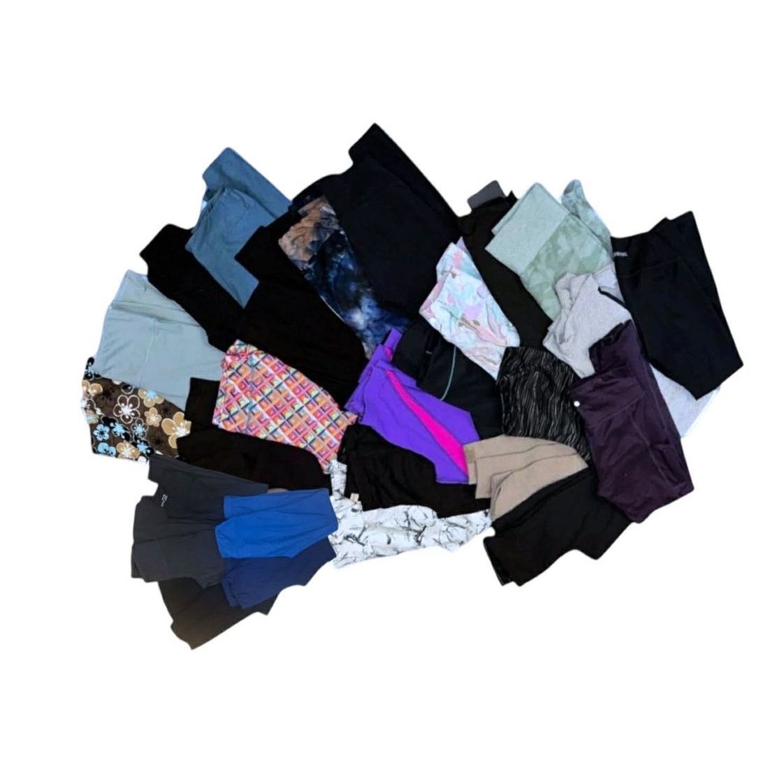 Other 30 Pair Athletic Leggings Yoga Pants Flare/Straight Small Size 26" / US 2 / IT 38 - 5 Thumbnail